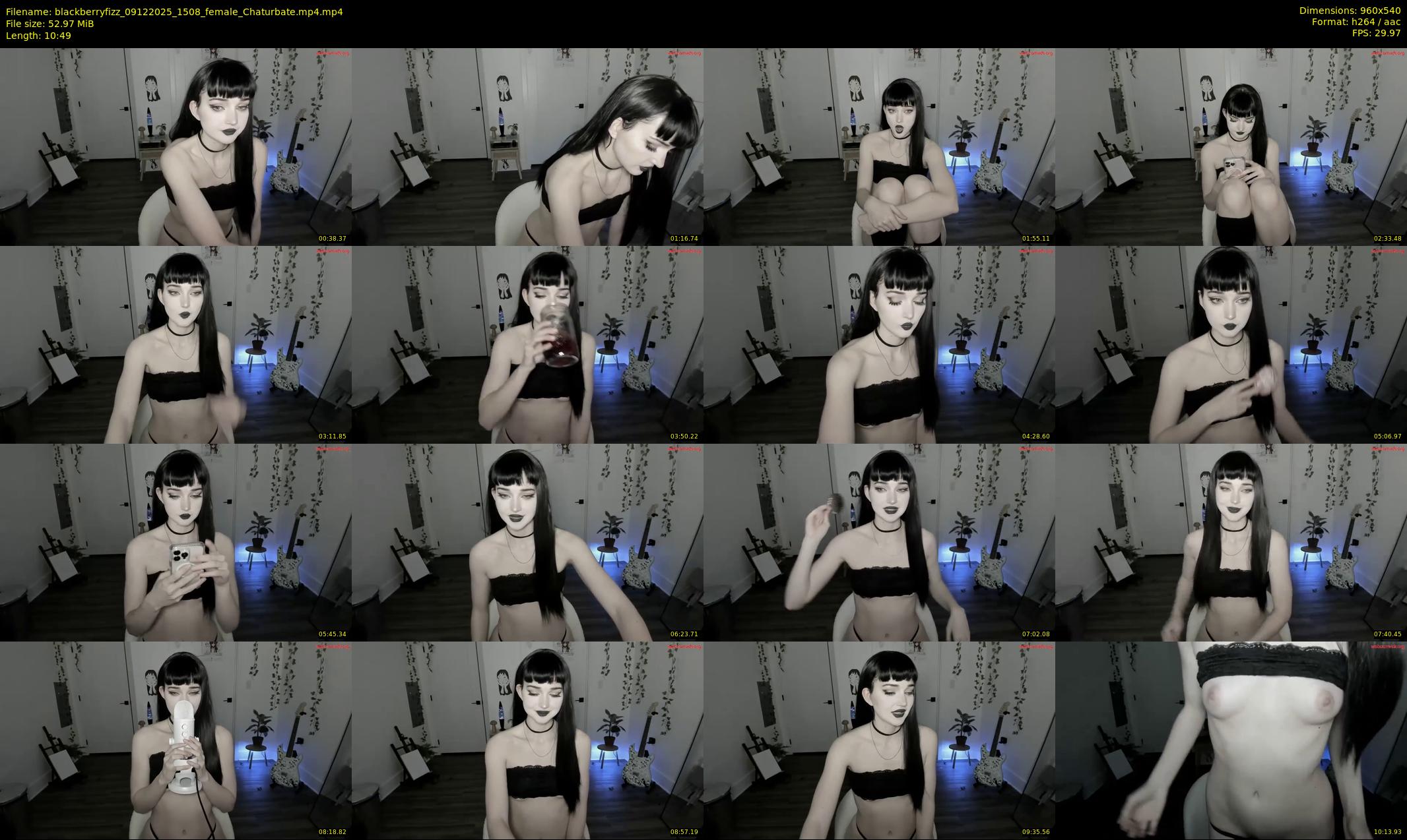 blackberryfizz — 11 minute Chaturbate female cam show recording, 480p, Dec 9, 2025