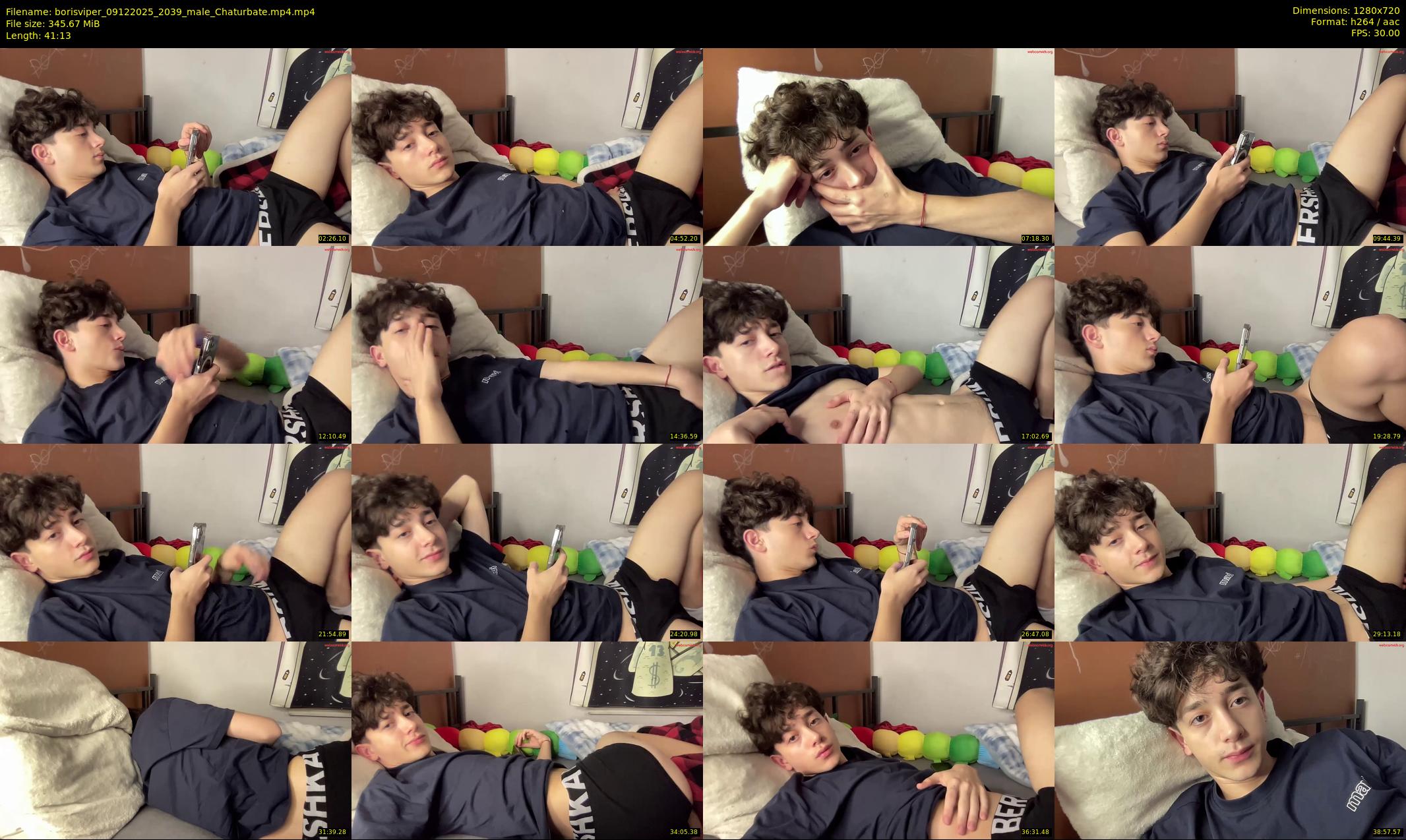 borisviper — 42 minute Chaturbate male cam show recording, 720p, Dec 9, 2025