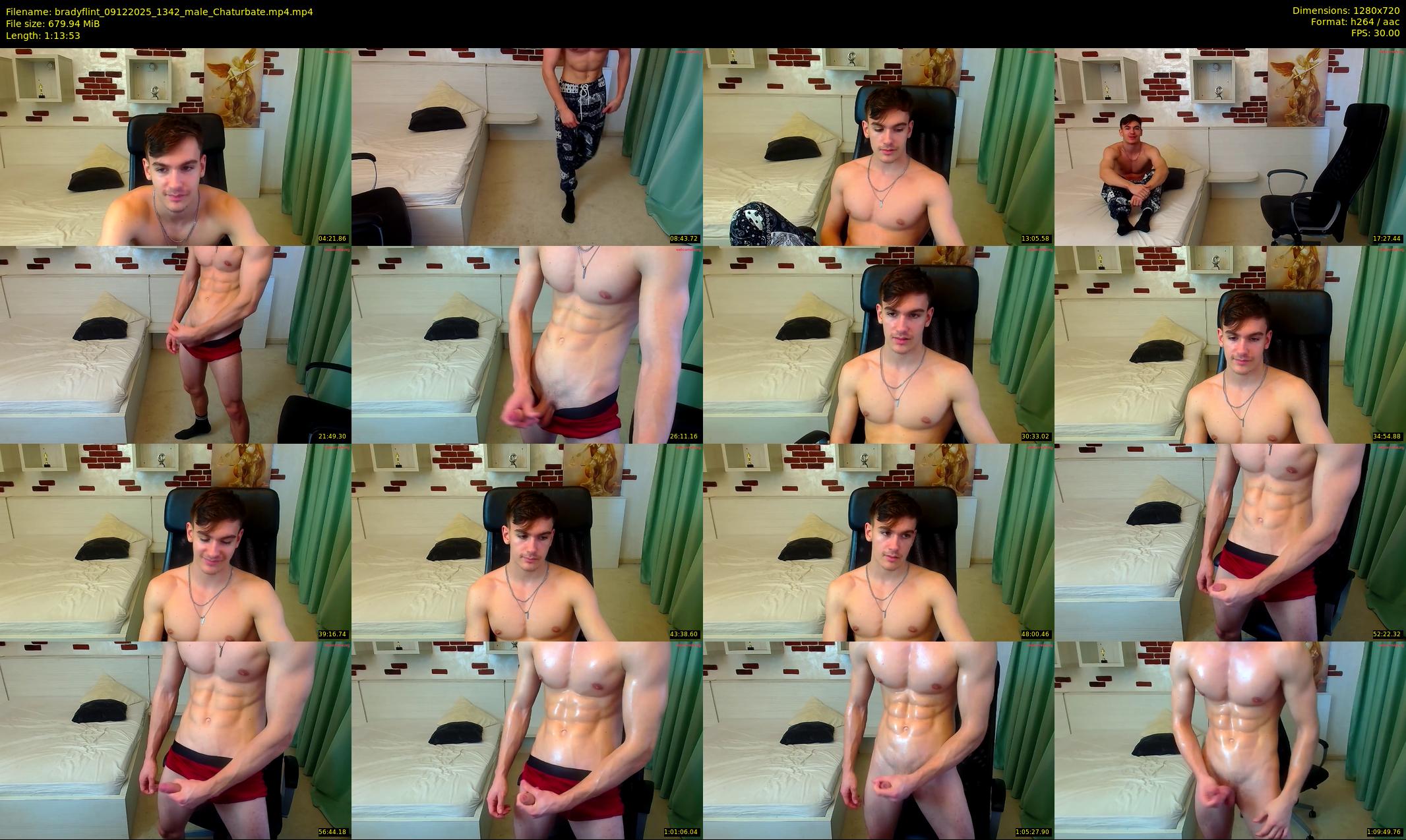 bradyflint — 74 minute Chaturbate male cam show recording, 720p, Dec 9, 2025