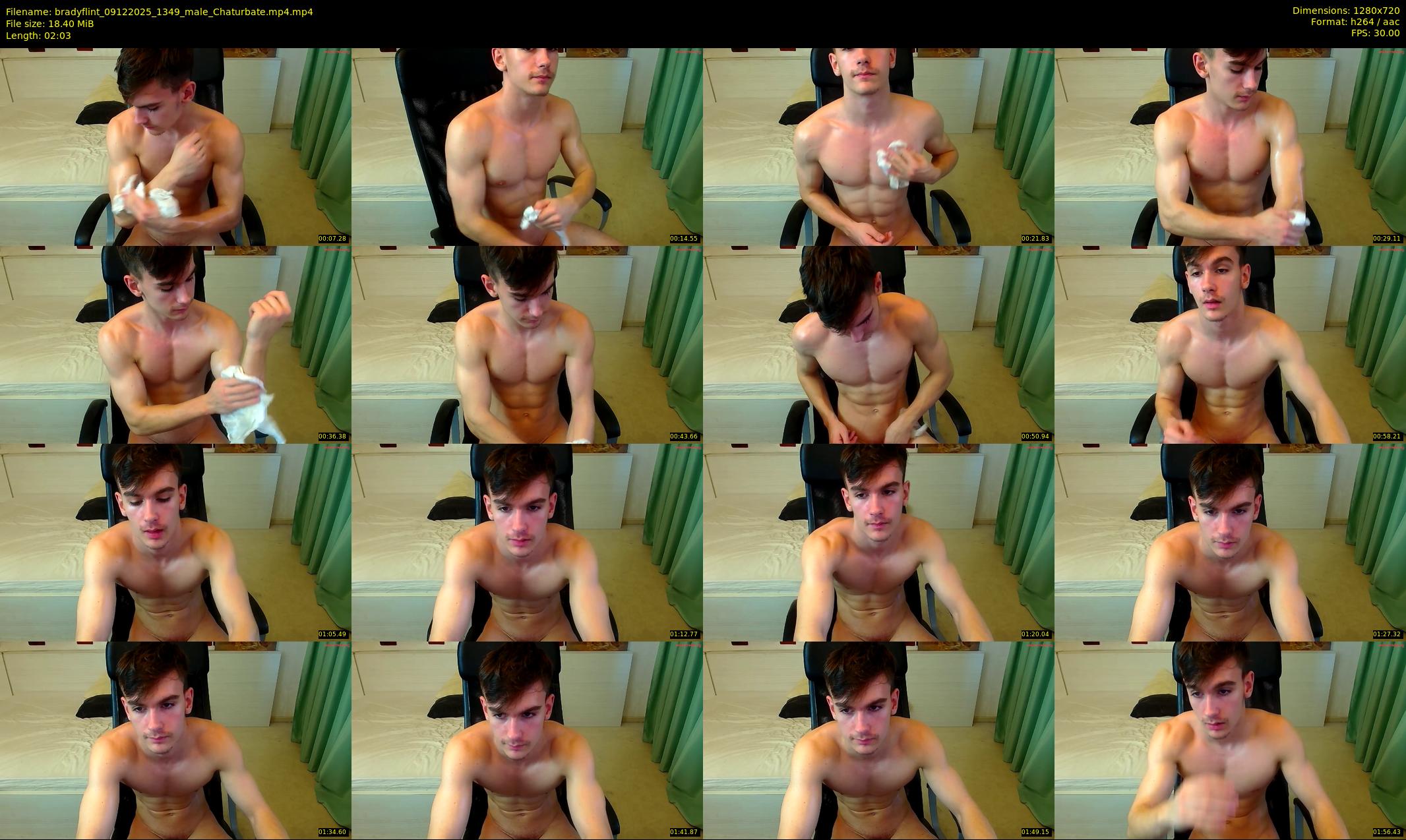 bradyflint — 3 minute Chaturbate male cam show recording, 720p, Dec 9, 2025