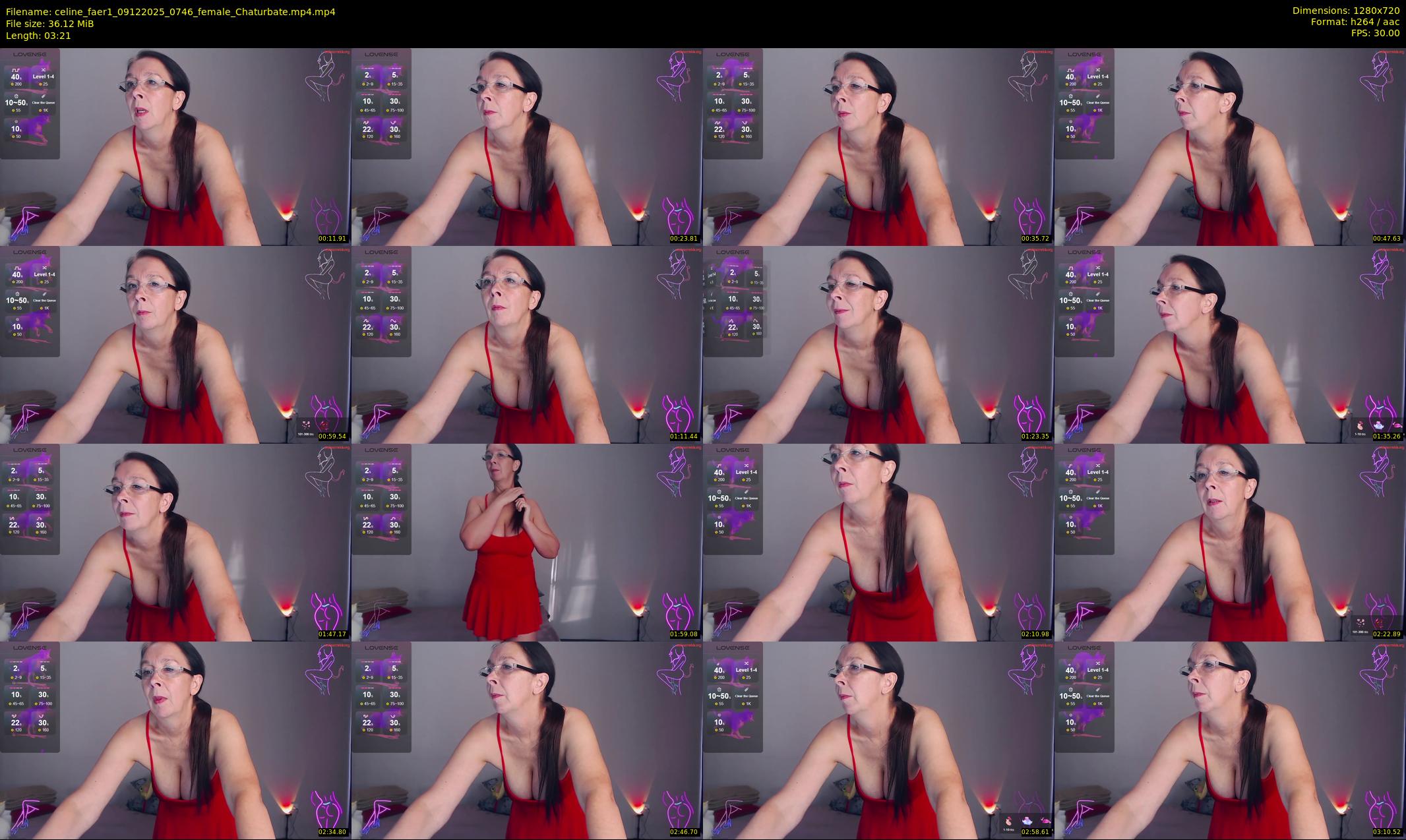 celine_faer1 — 4 minute Chaturbate female cam show recording, 720p, Dec 9, 2025