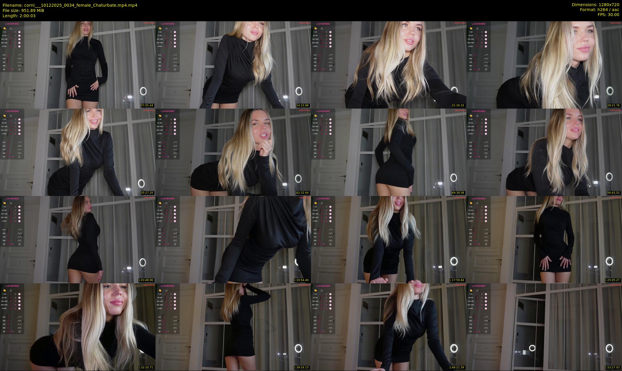 corni__ — 121 minute Chaturbate female cam show recording, 720p, Dec 10, 2025