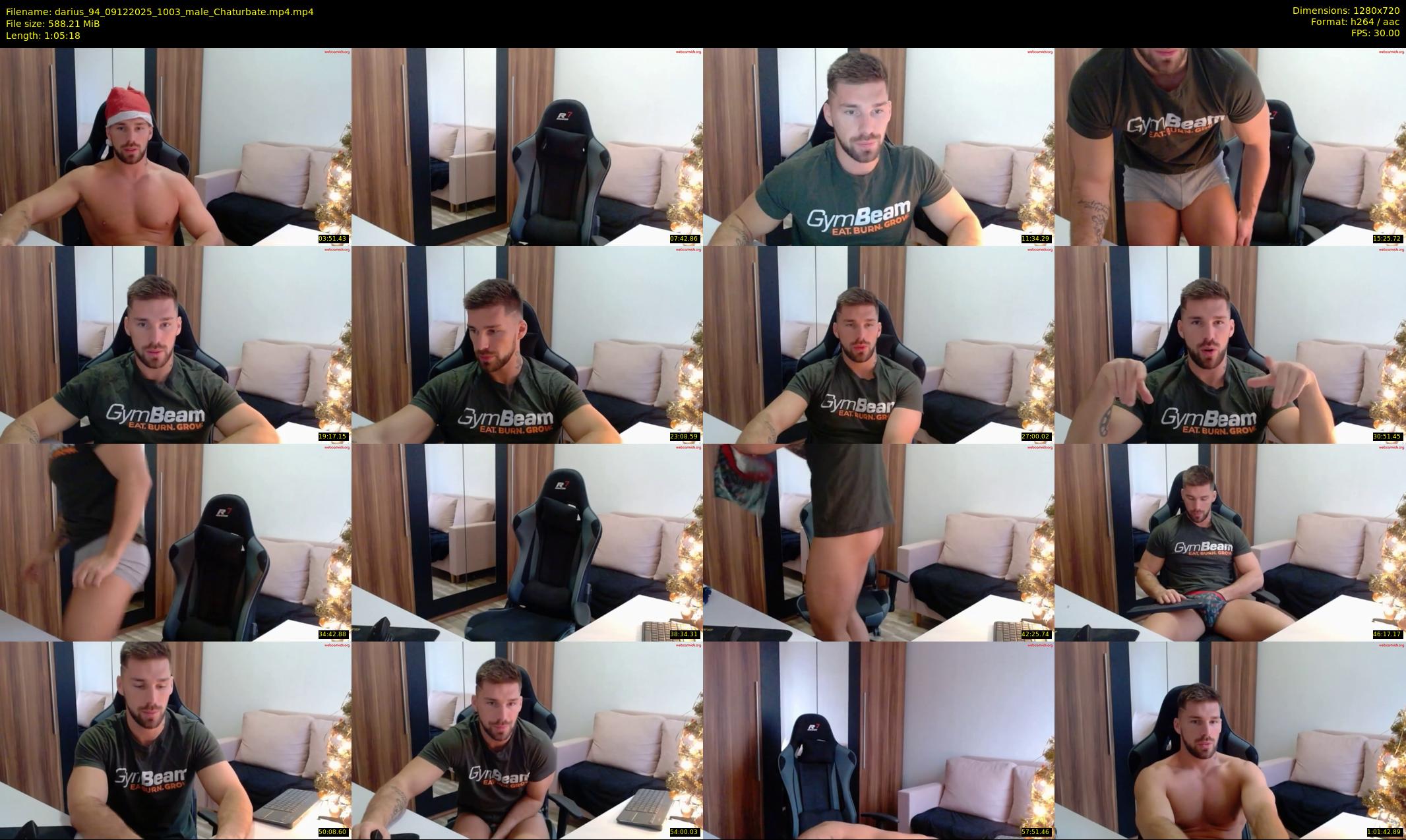 darius_94 — 66 minute Chaturbate male cam show recording, 720p, Dec 9, 2025