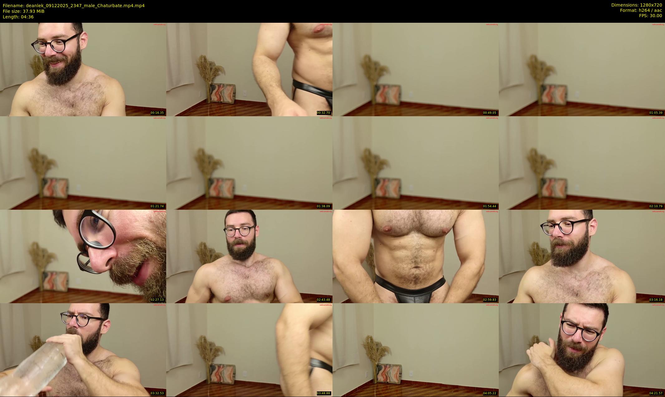 deanlek — 5 minute Chaturbate male cam show recording, 720p, Dec 9, 2025