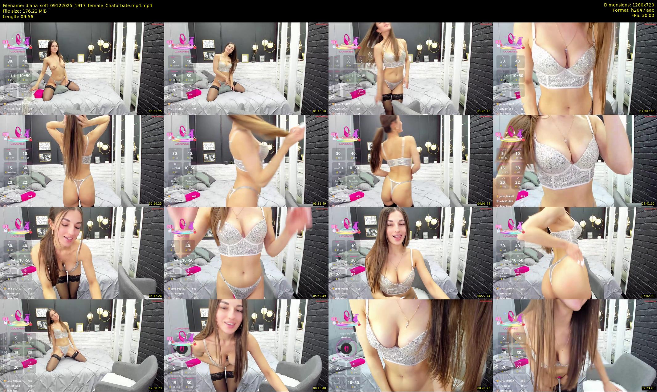 diana_soft — 10 minute Chaturbate female cam show recording, 720p, Dec 9, 2025