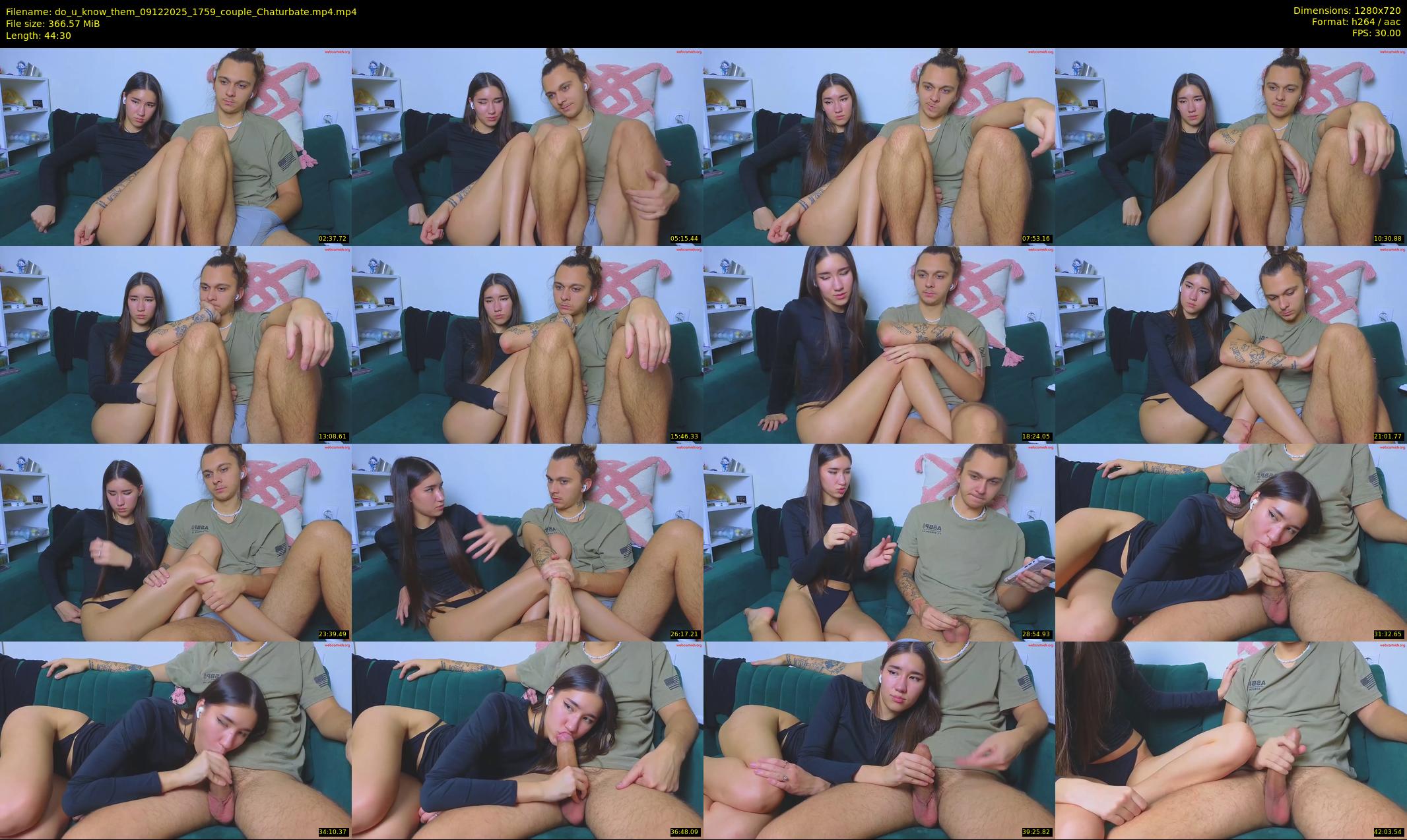 do_u_know_them — 45 minute Chaturbate couple cam show recording, 720p, Dec 9, 2025