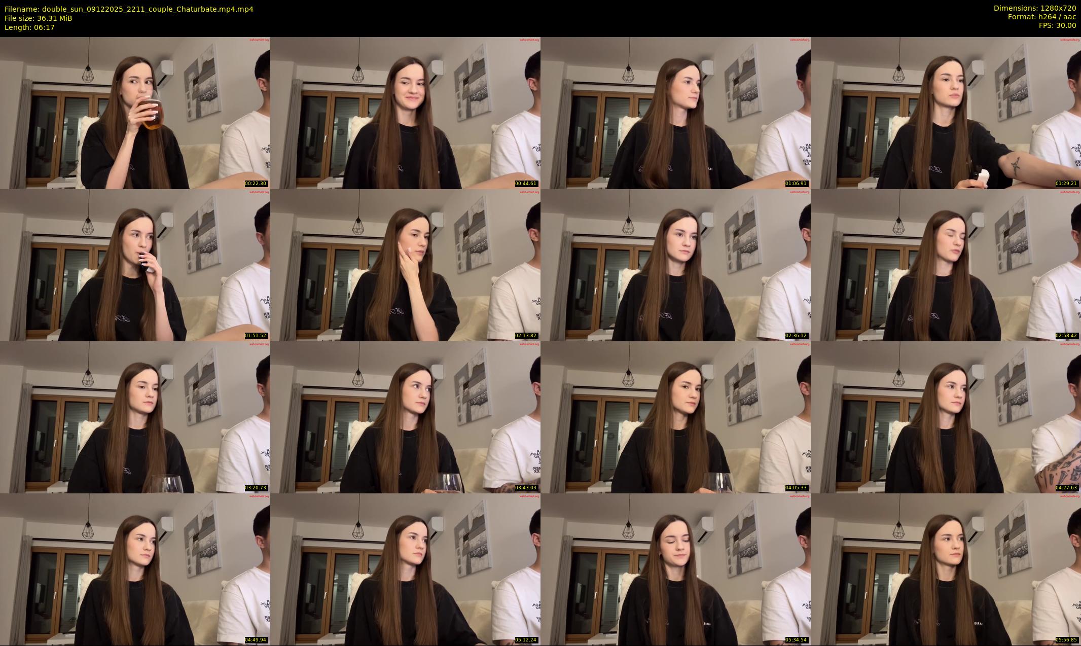 double_sun — 7 minute Chaturbate couple cam show recording, 720p, Dec 9, 2025