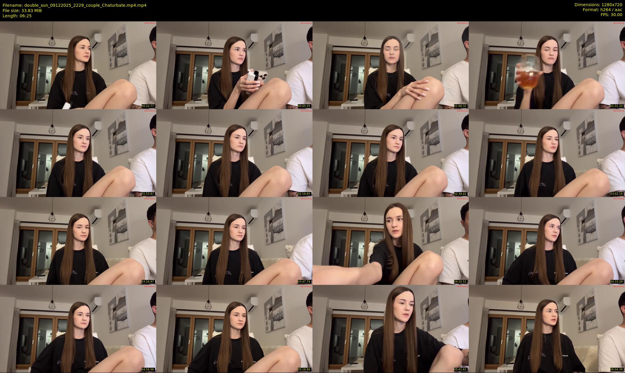 double_sun — 7 minute Chaturbate couple cam show recording, 720p, Dec 9, 2025