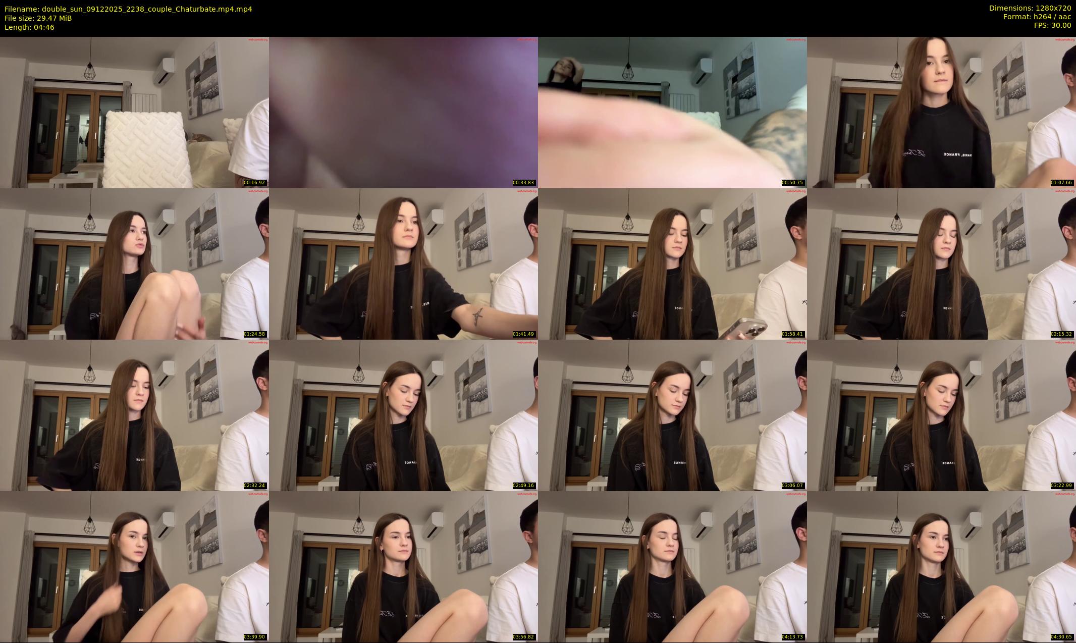double_sun — 5 minute Chaturbate couple cam show recording, 720p, Dec 9, 2025