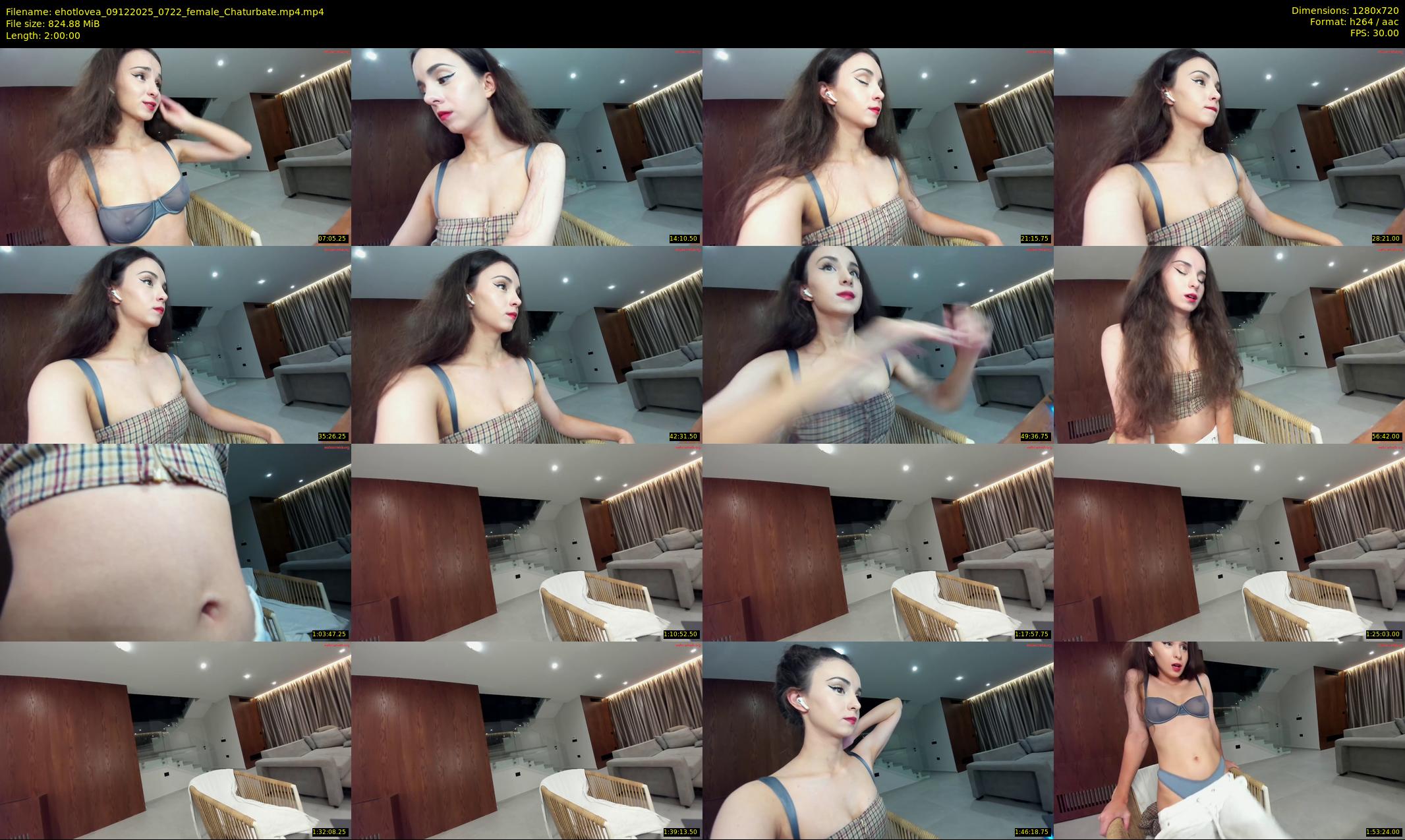 ehotlovea — 120 minute Chaturbate female cam show recording, 720p, Dec 9, 2025
