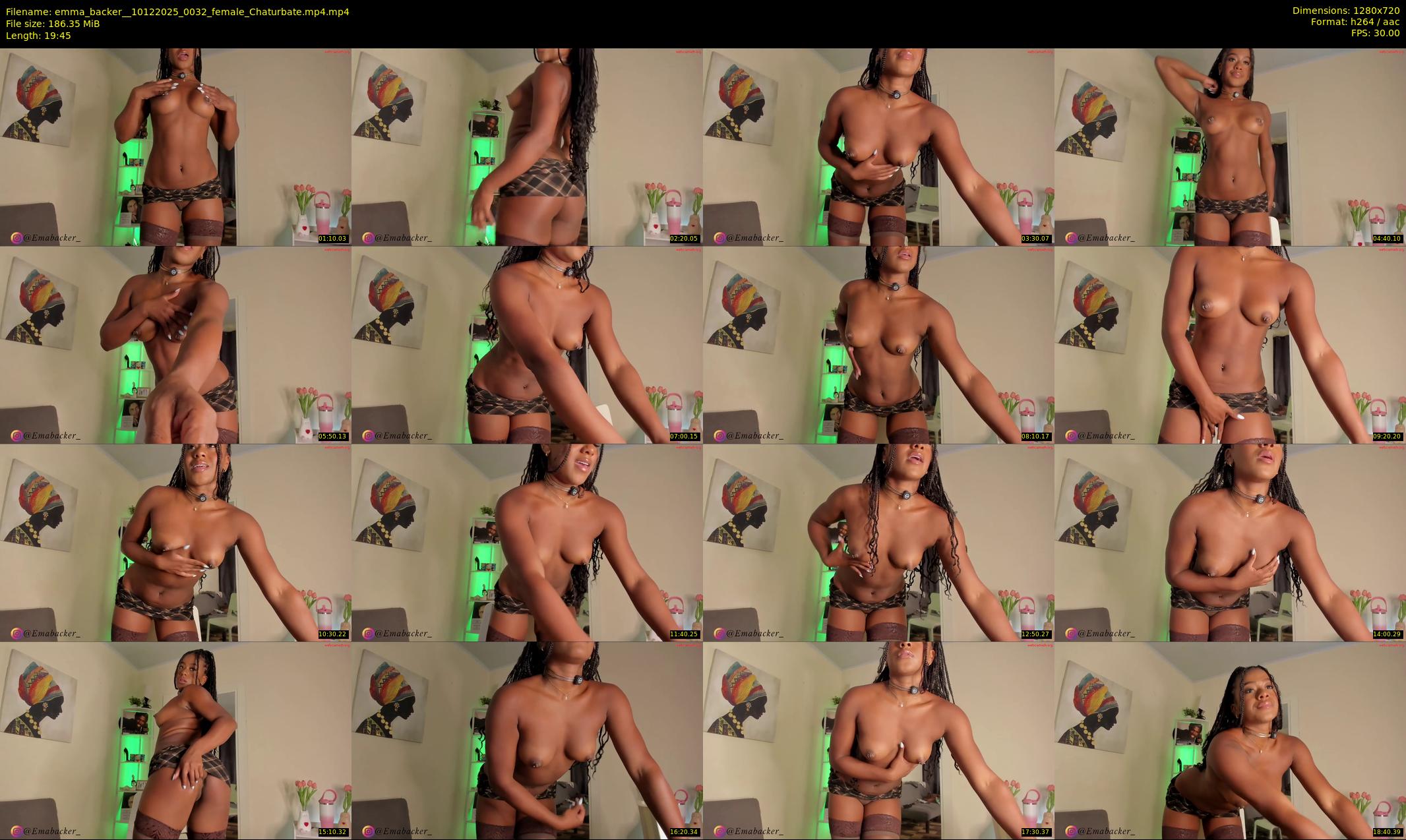 emma_backer_ — 20 minute Chaturbate female cam show recording, 720p, Dec 10, 2025