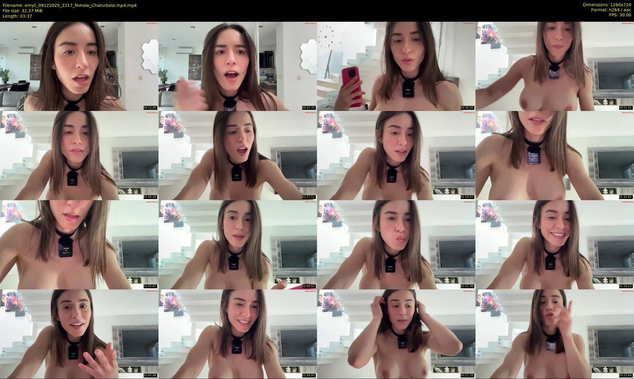 emyii — 4 minute Chaturbate female cam show recording, 720p, Dec 9, 2025
