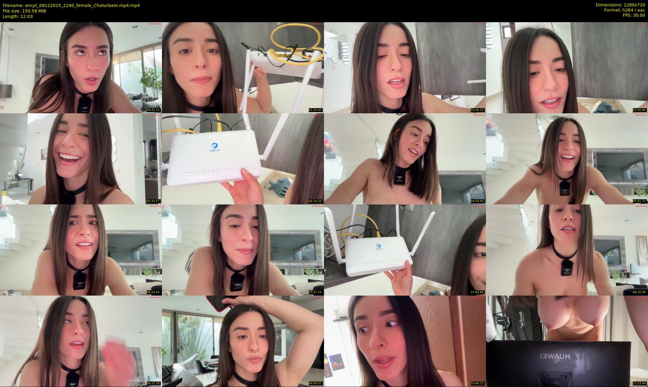 emyii — 13 minute Chaturbate female cam show recording, 720p, Dec 9, 2025