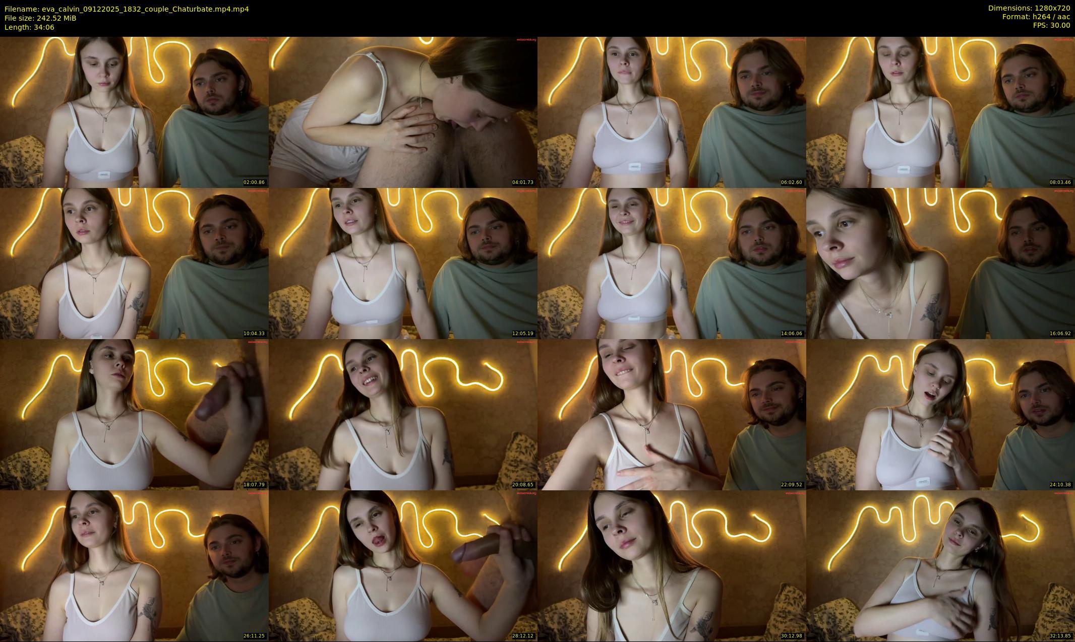 eva_calvin — 35 minute Chaturbate couple cam show recording, 720p, Dec 9, 2025