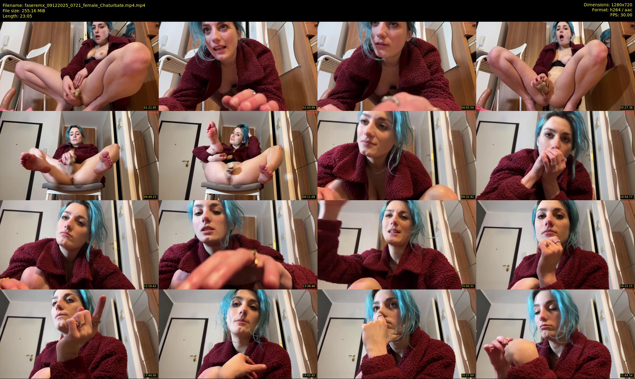 faseremx — 24 minute Chaturbate female cam show recording, 720p, Dec 9, 2025