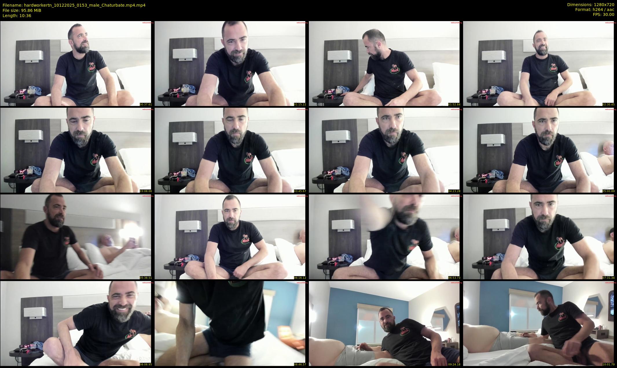 hardworkertn — 11 minute Chaturbate male cam show recording, 720p, Dec 10, 2025