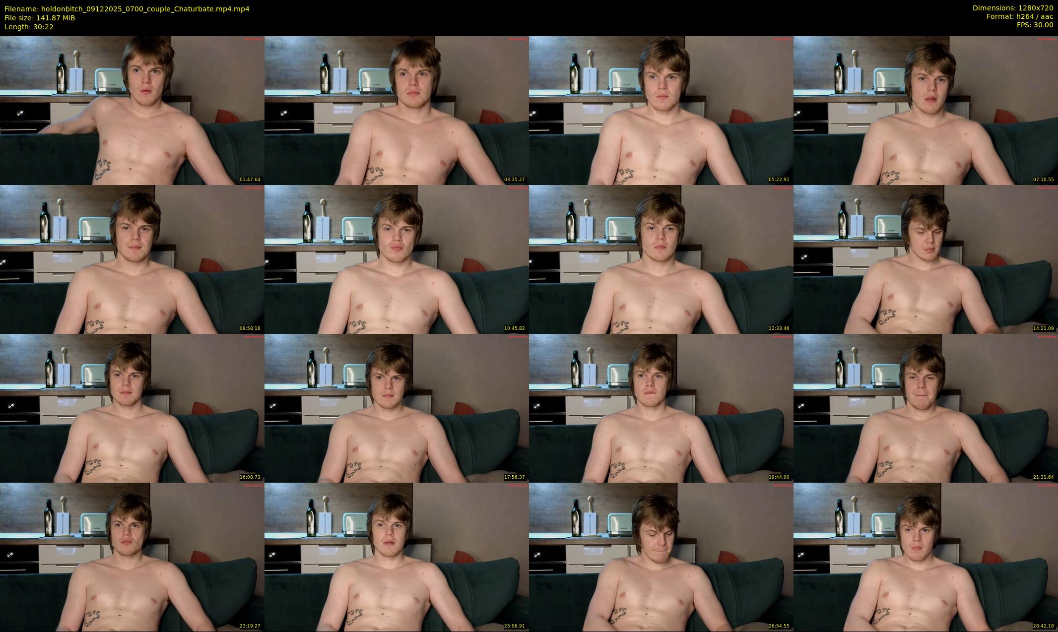 holdonbitch — 31 minute Chaturbate male cam show recording, 720p, Dec 9, 2025