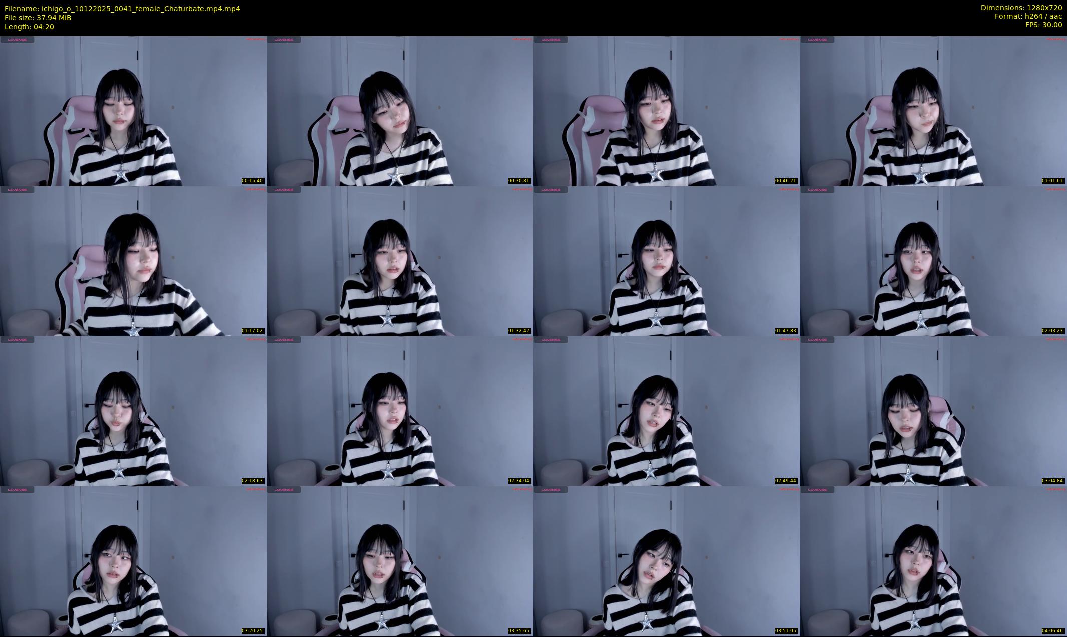 ichigo_o — 5 minute Chaturbate female cam show recording, 720p, Dec 10, 2025