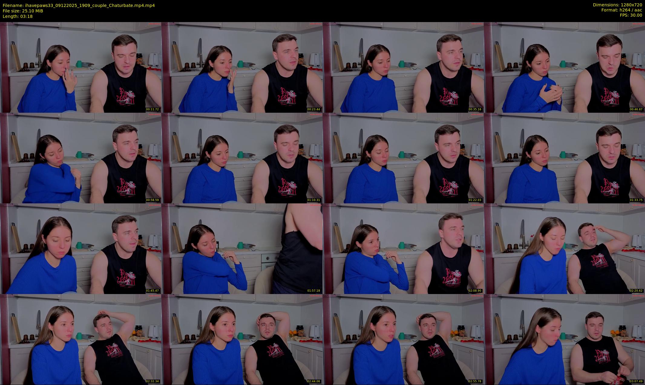 ihavepaws33 — 4 minute Chaturbate couple cam show recording, 720p, Dec 9, 2025