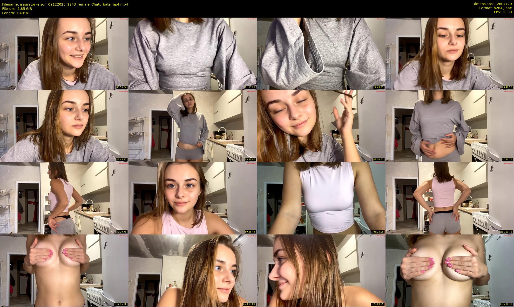 isauratorkelson — 101 minute Chaturbate female cam show recording, 720p, Dec 9, 2025