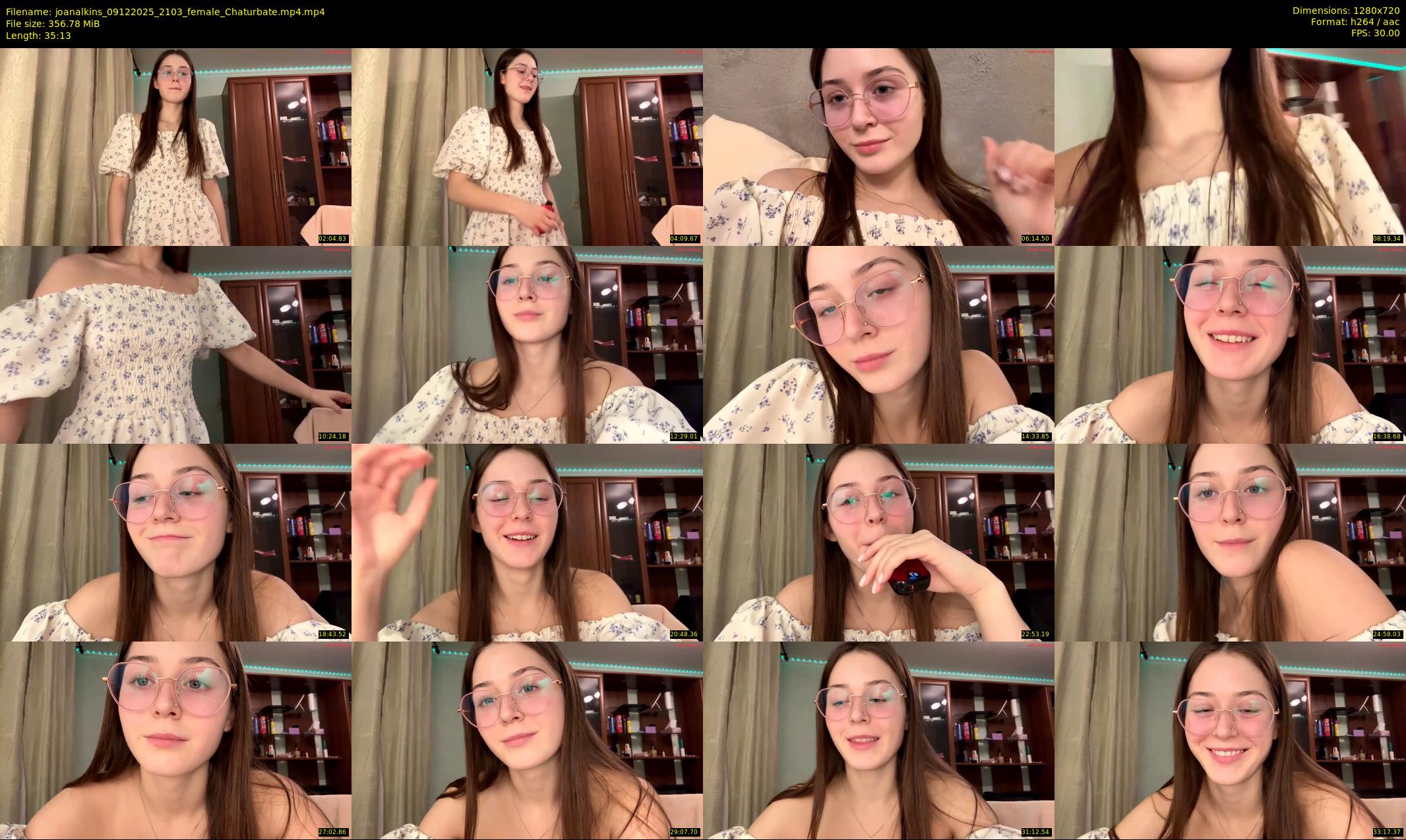 joanalkins — 36 minute Chaturbate female cam show recording, 720p, Dec 9, 2025