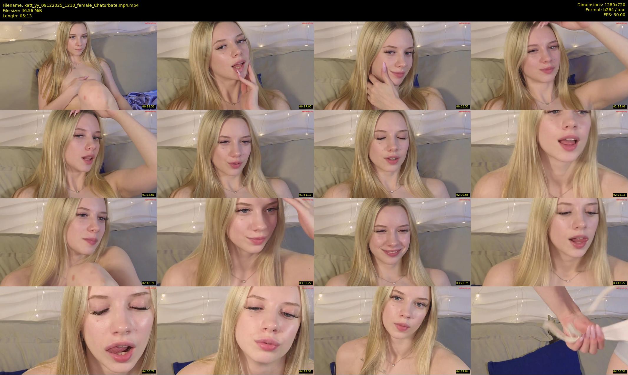 katt_yy — 6 minute Chaturbate female cam show recording, 720p, Dec 9, 2025