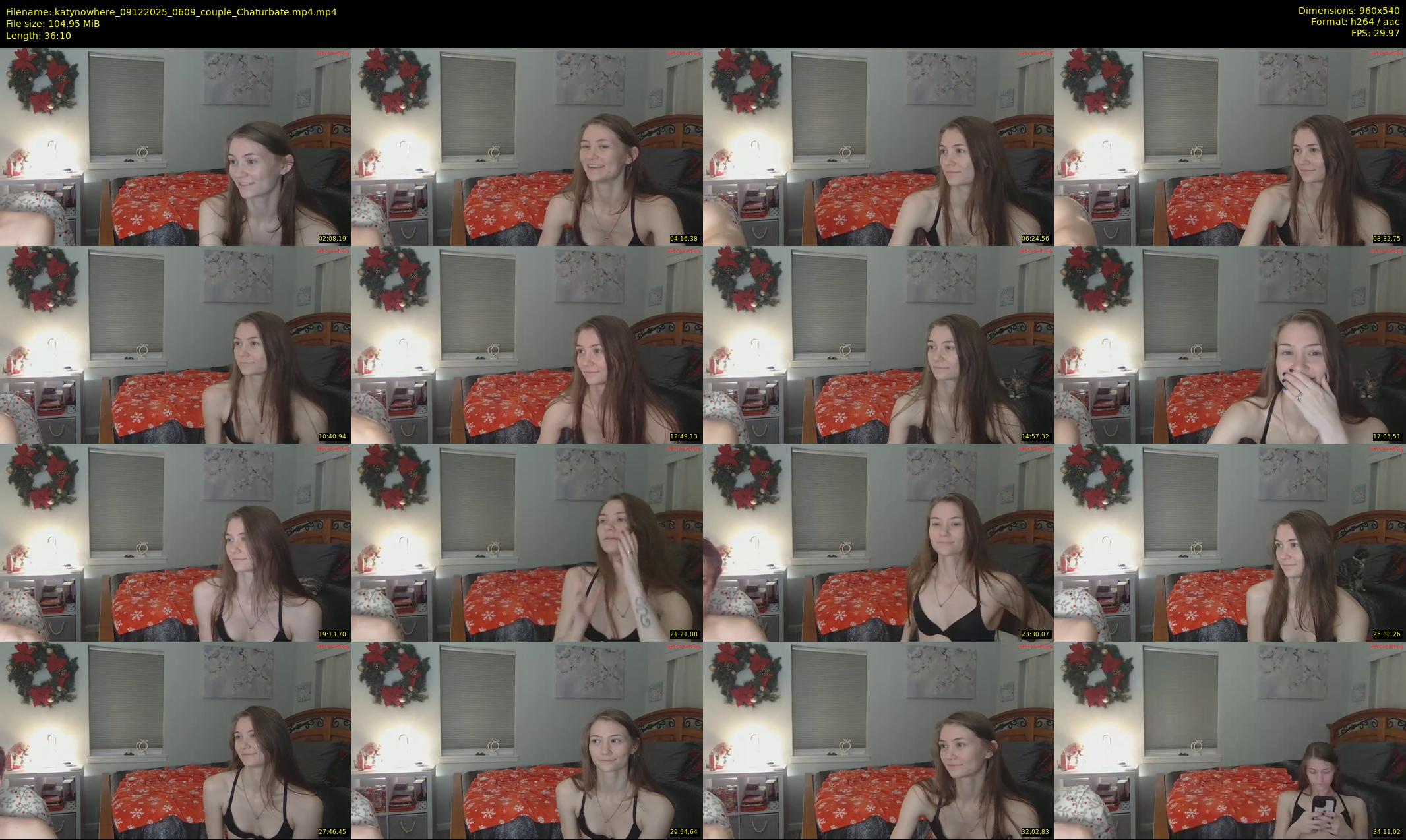katynowhere — 37 minute Chaturbate female cam show recording, 480p, Dec 9, 2025