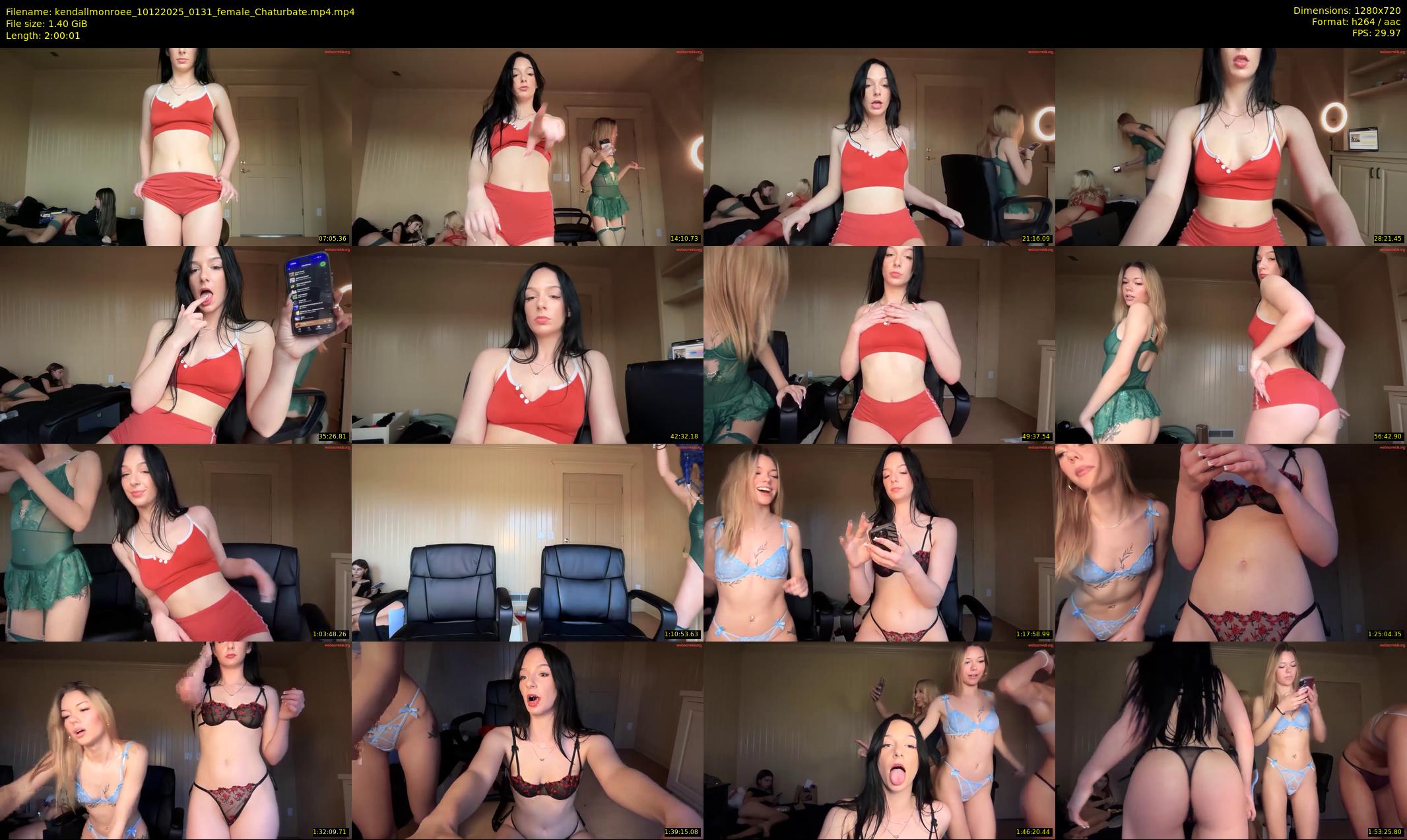 kendallmonroee — 121 minute Chaturbate female cam show recording, 720p, Dec 10, 2025