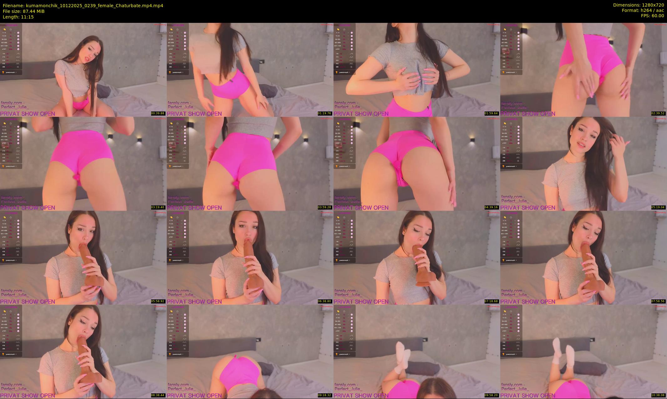 kumamonchik — 12 minute Chaturbate couple cam show recording, 720p, Dec 10, 2025