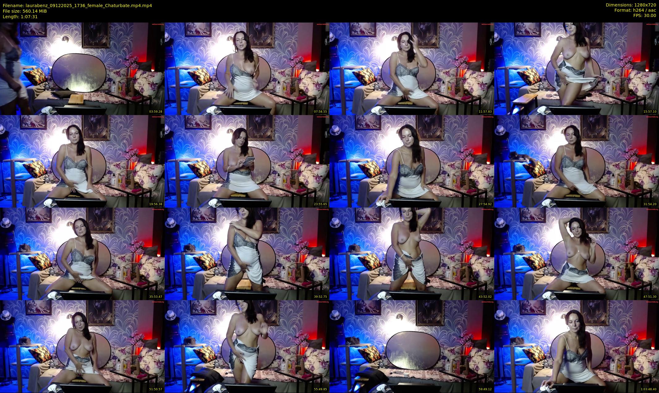 laurabenz — 68 minute Chaturbate female cam show recording, 720p, Dec 9, 2025