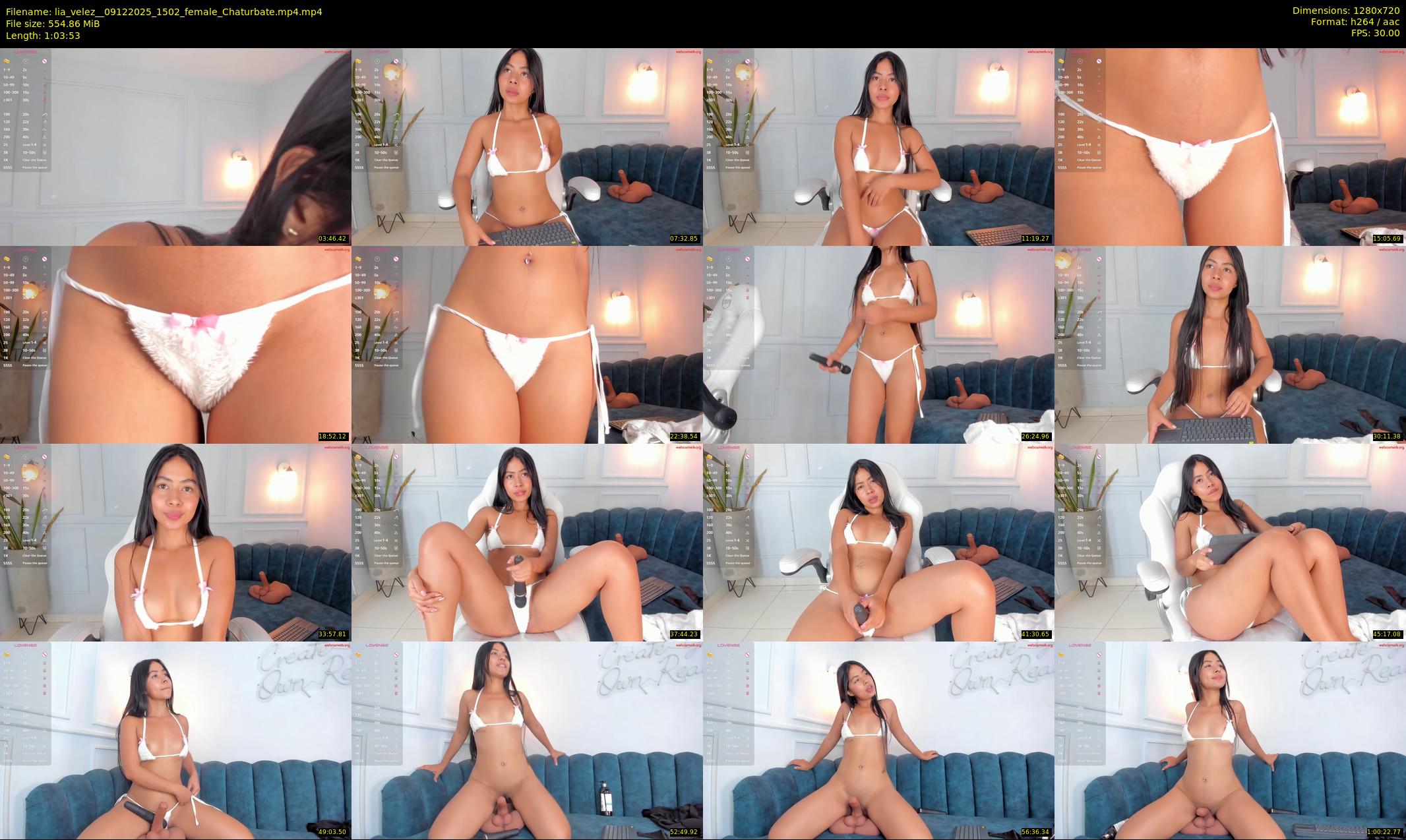 lia_velez_ — 64 minute Chaturbate female cam show recording, 720p, Dec 9, 2025