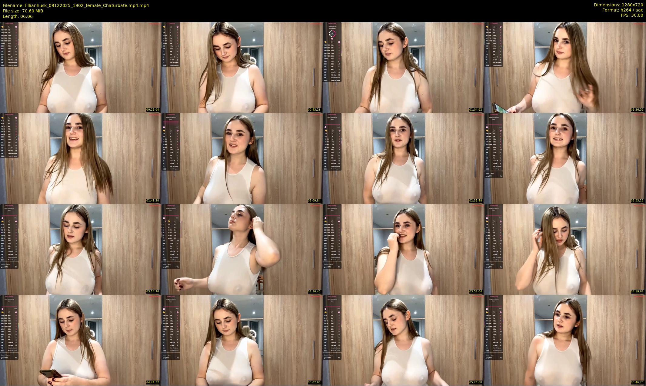 lillianhusk — 7 minute Chaturbate female cam show recording, 720p, Dec 9, 2025