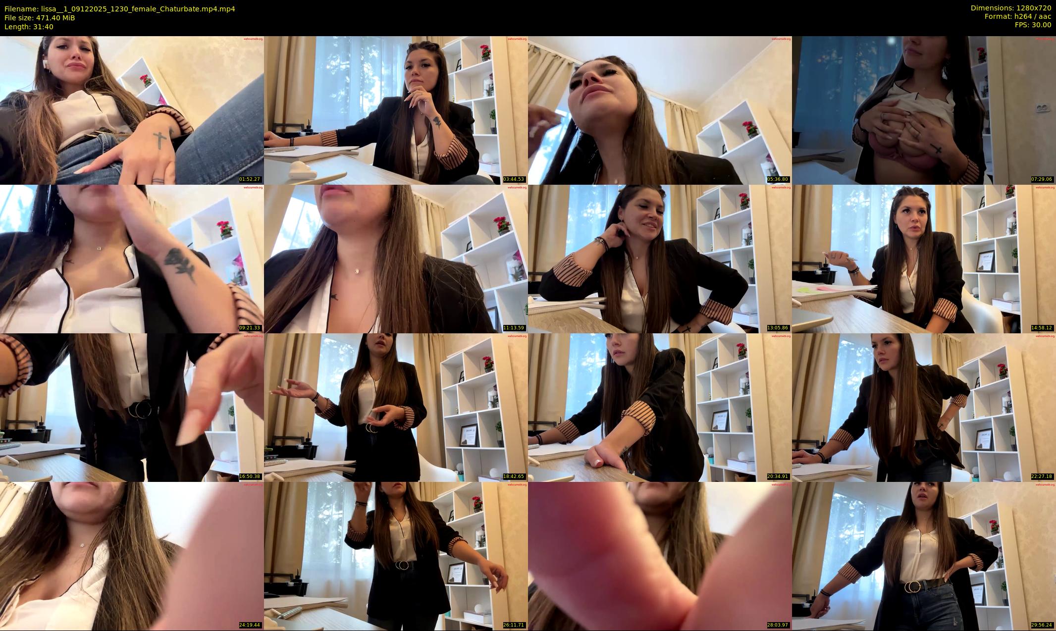 lissa__1 — 32 minute Chaturbate female cam show recording, 720p, Dec 9, 2025