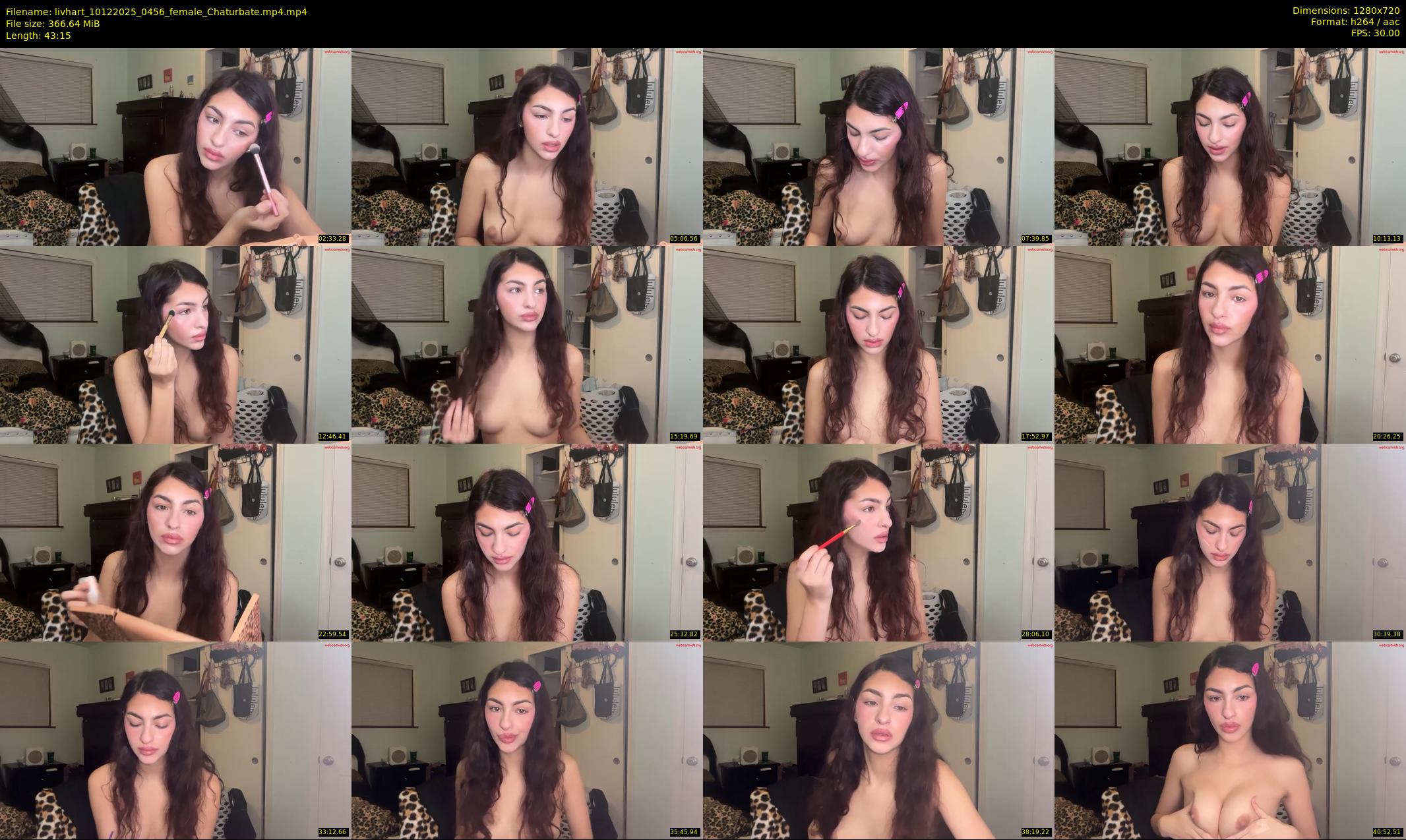 livhart — 44 minute Chaturbate female cam show recording, 720p, Dec 10, 2025