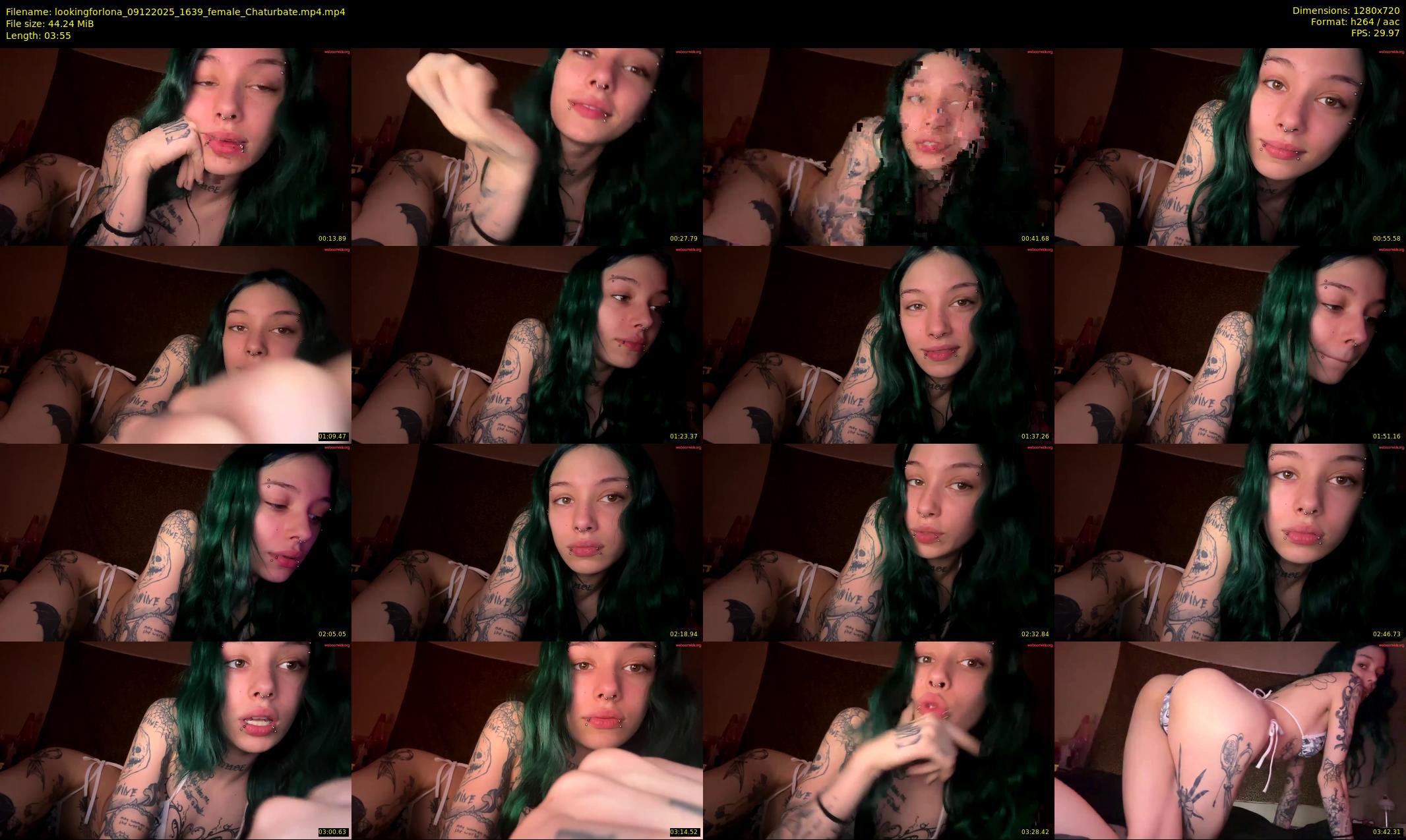 lookingforlona — 4 minute Chaturbate female cam show recording, 720p, Dec 9, 2025