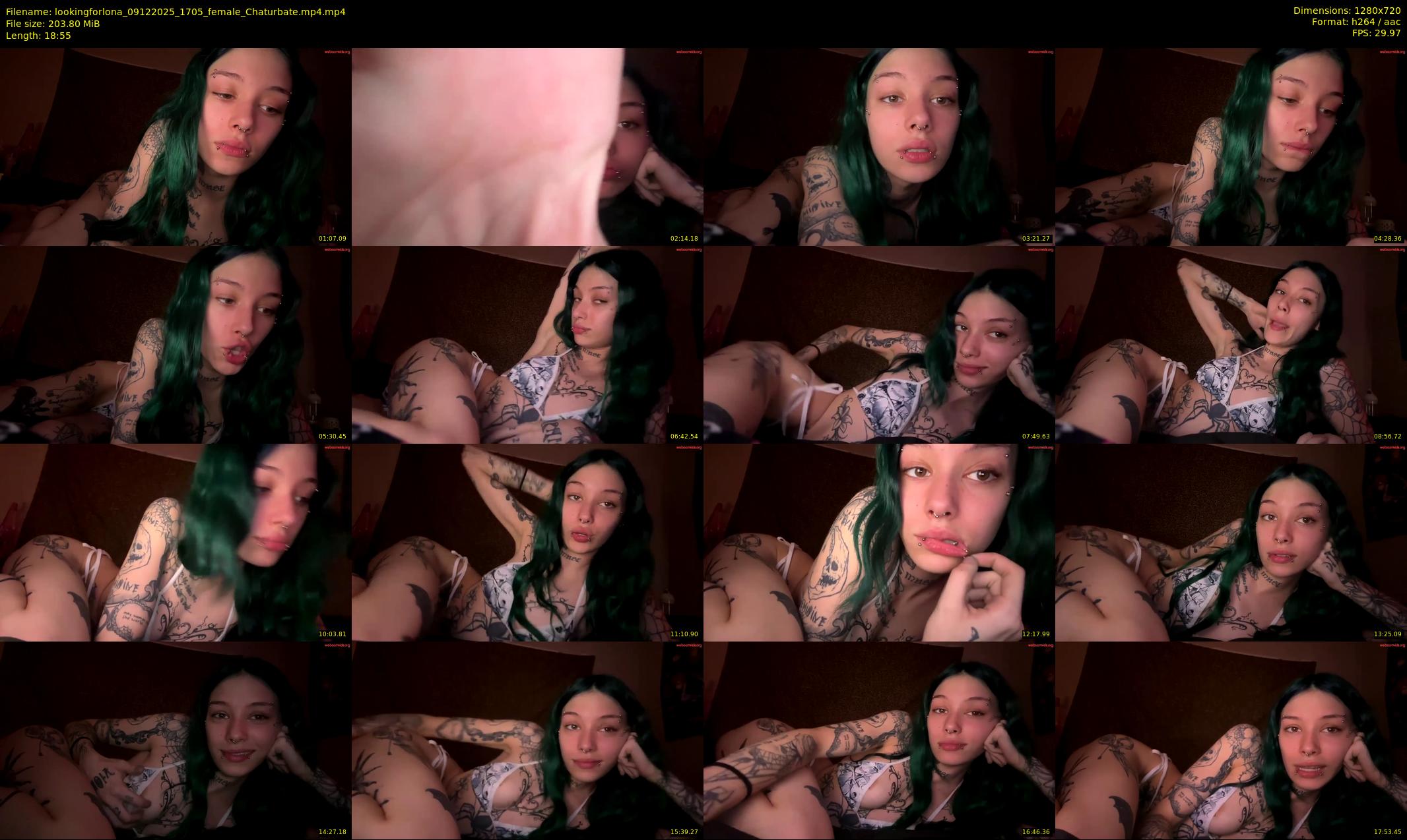 lookingforlona — 19 minute Chaturbate female cam show recording, 720p, Dec 9, 2025