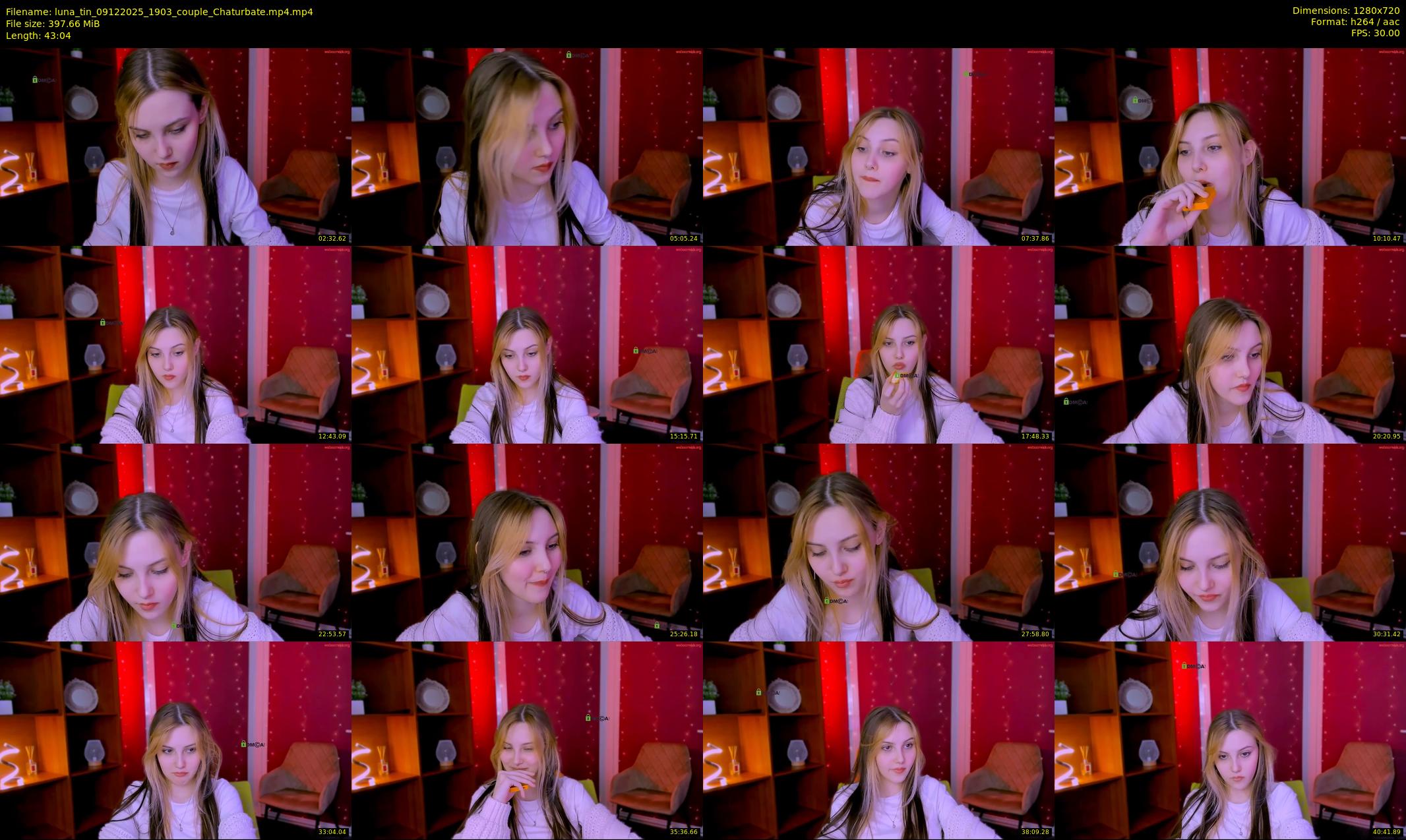 luna_tin — 44 minute Chaturbate couple cam show recording, 720p, Dec 9, 2025