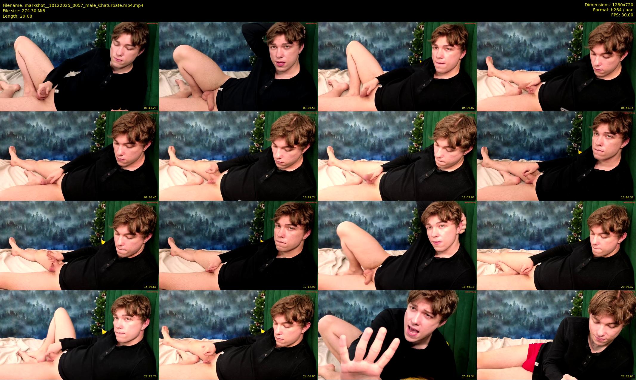 markshot_ — 30 minute Chaturbate male cam show recording, 720p, Dec 10, 2025