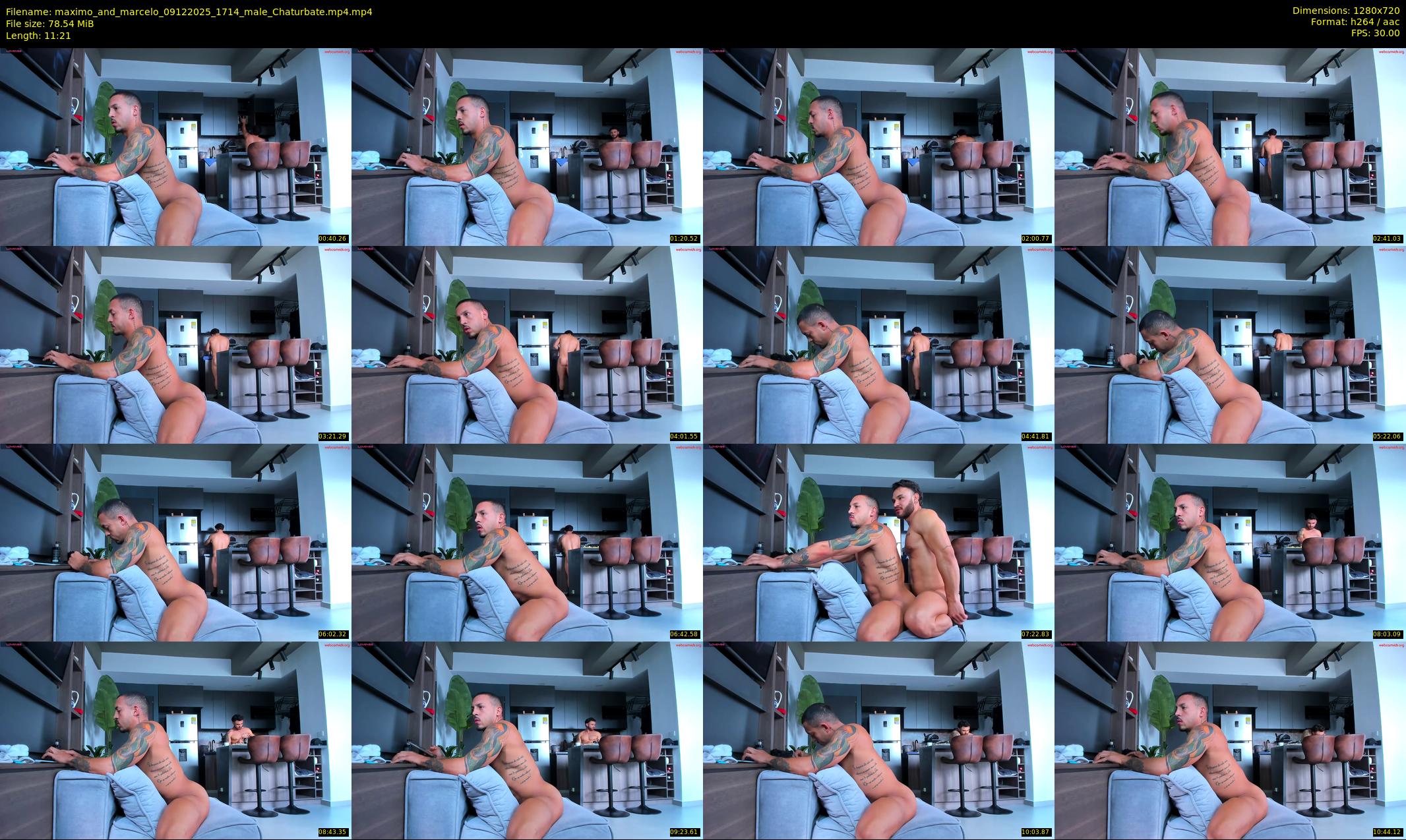 maximo_and_marcelo — 12 minute Chaturbate couple cam show recording, 720p, Dec 9, 2025