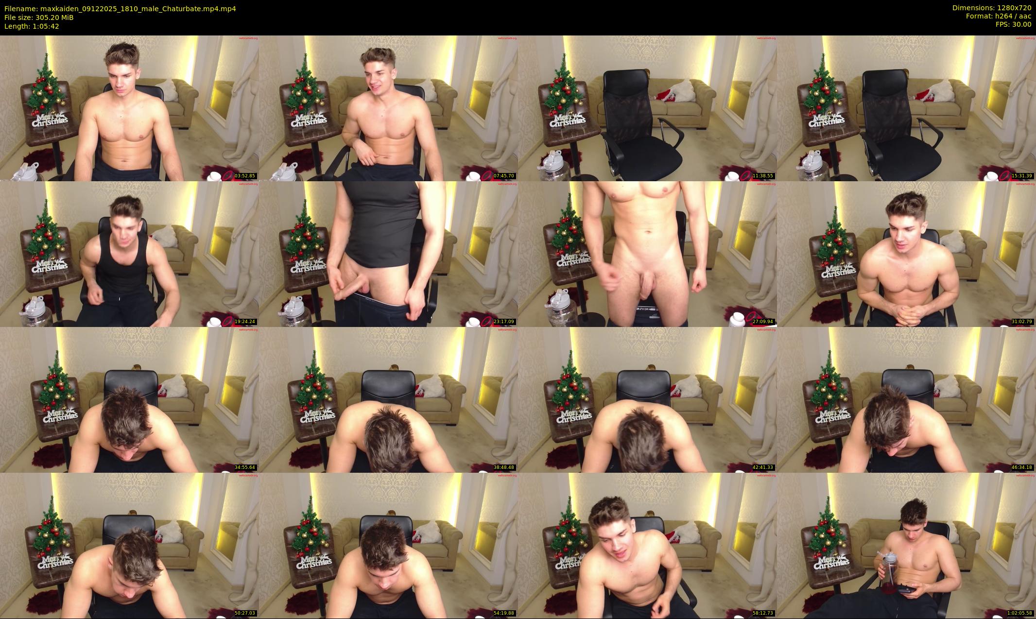 maxkaiden — 66 minute Chaturbate male cam show recording, 720p, Dec 9, 2025