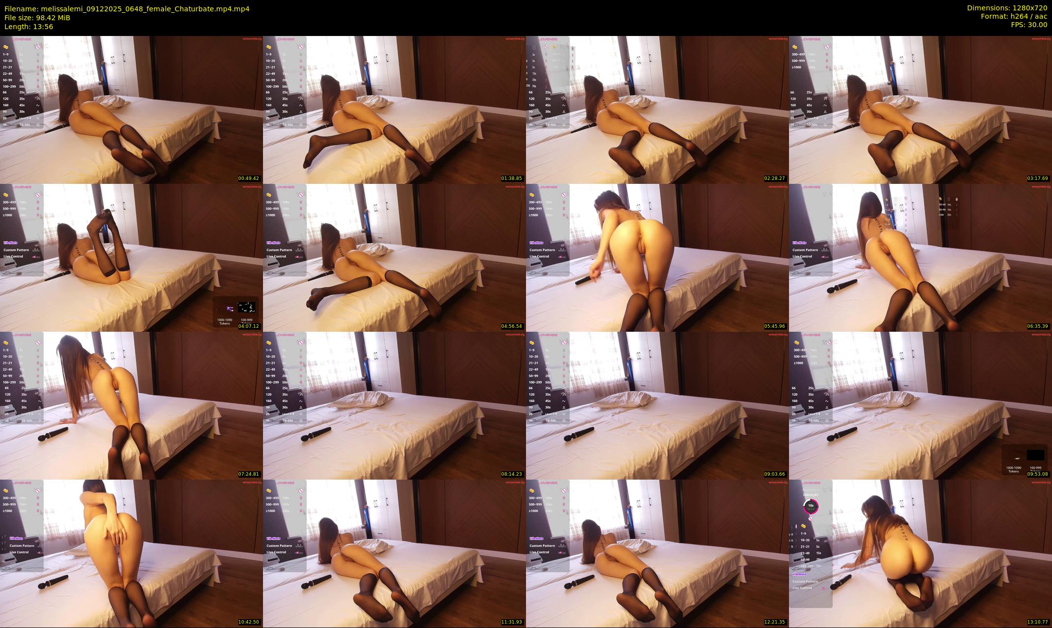 melissalemi — 14 minute Chaturbate female cam show recording, 720p, Dec 9, 2025
