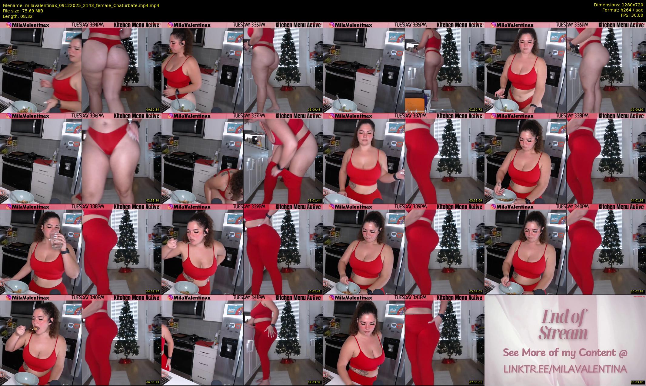 milavalentinax — 9 minute Chaturbate female cam show recording, 720p, Dec 9, 2025