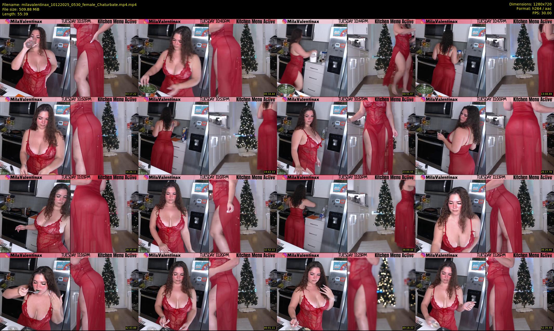 milavalentinax — 56 minute Chaturbate female cam show recording, 720p, Dec 10, 2025