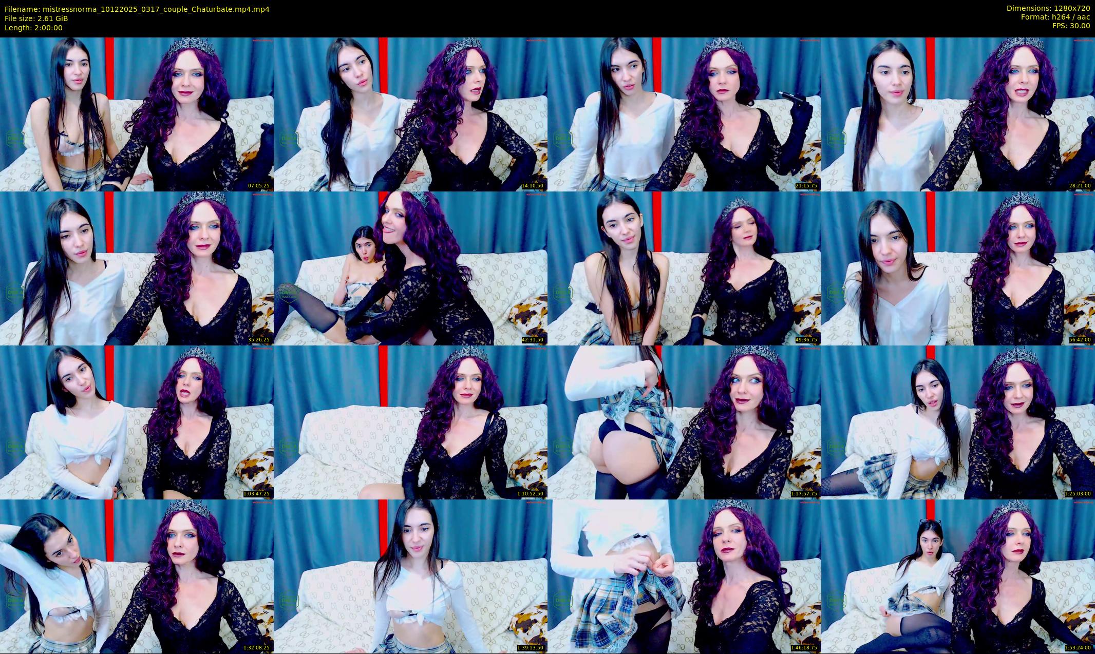 mistressnorma — 120 minute Chaturbate female cam show recording, 720p, Dec 10, 2025
