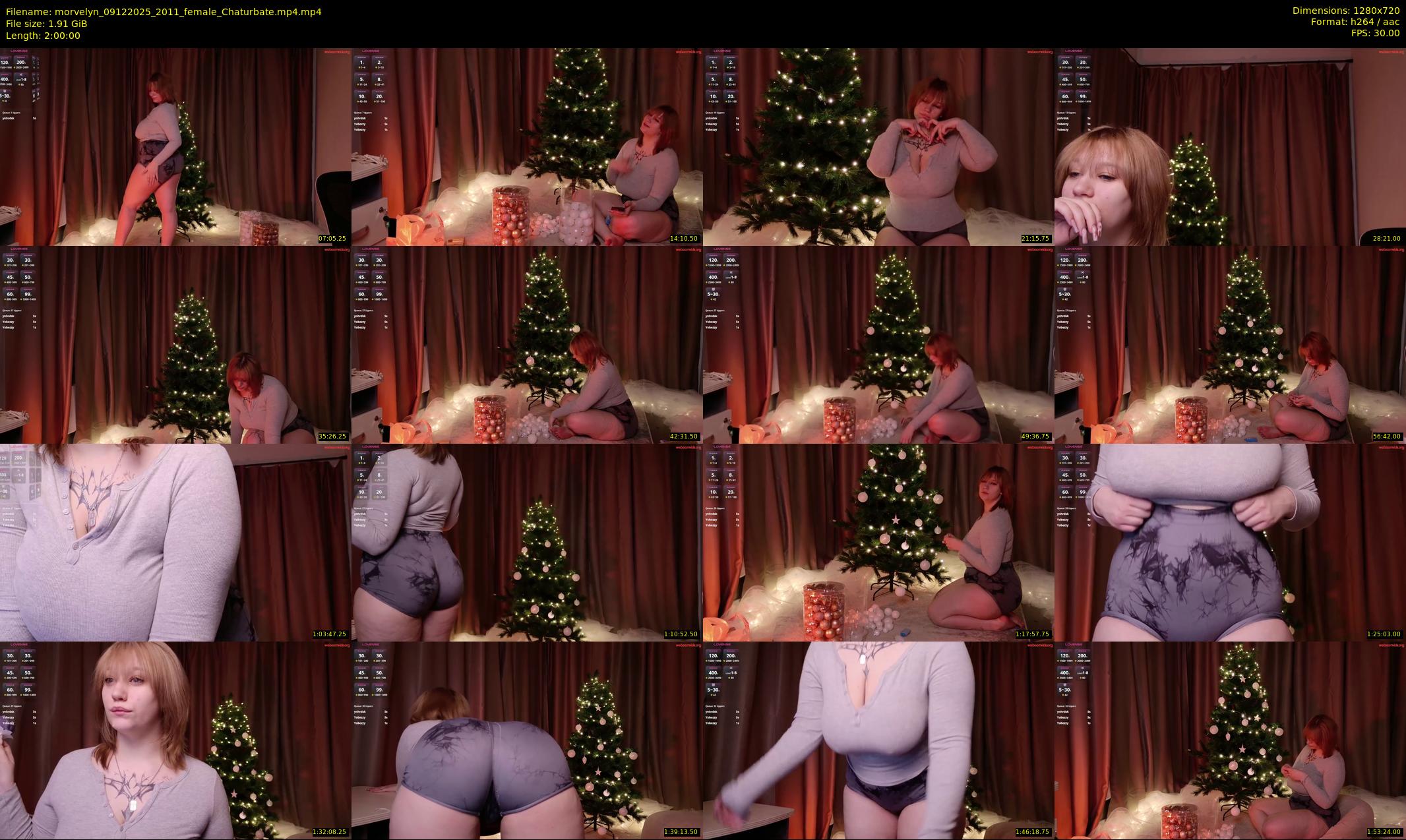 morvelyn — 120 minute Chaturbate female cam show recording, 720p, Dec 9, 2025