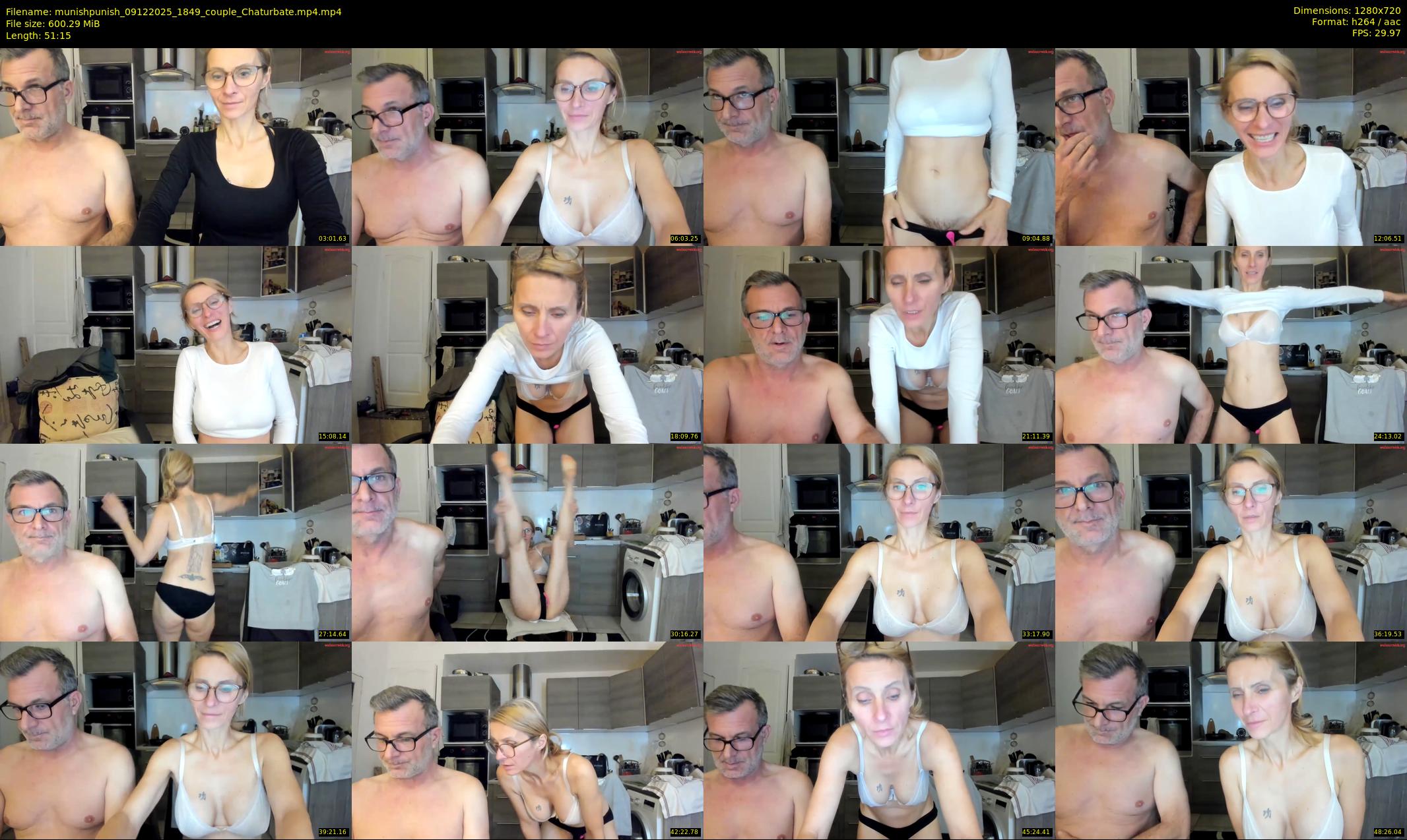 munishpunish — 52 minute Chaturbate couple cam show recording, 720p, Dec 9, 2025