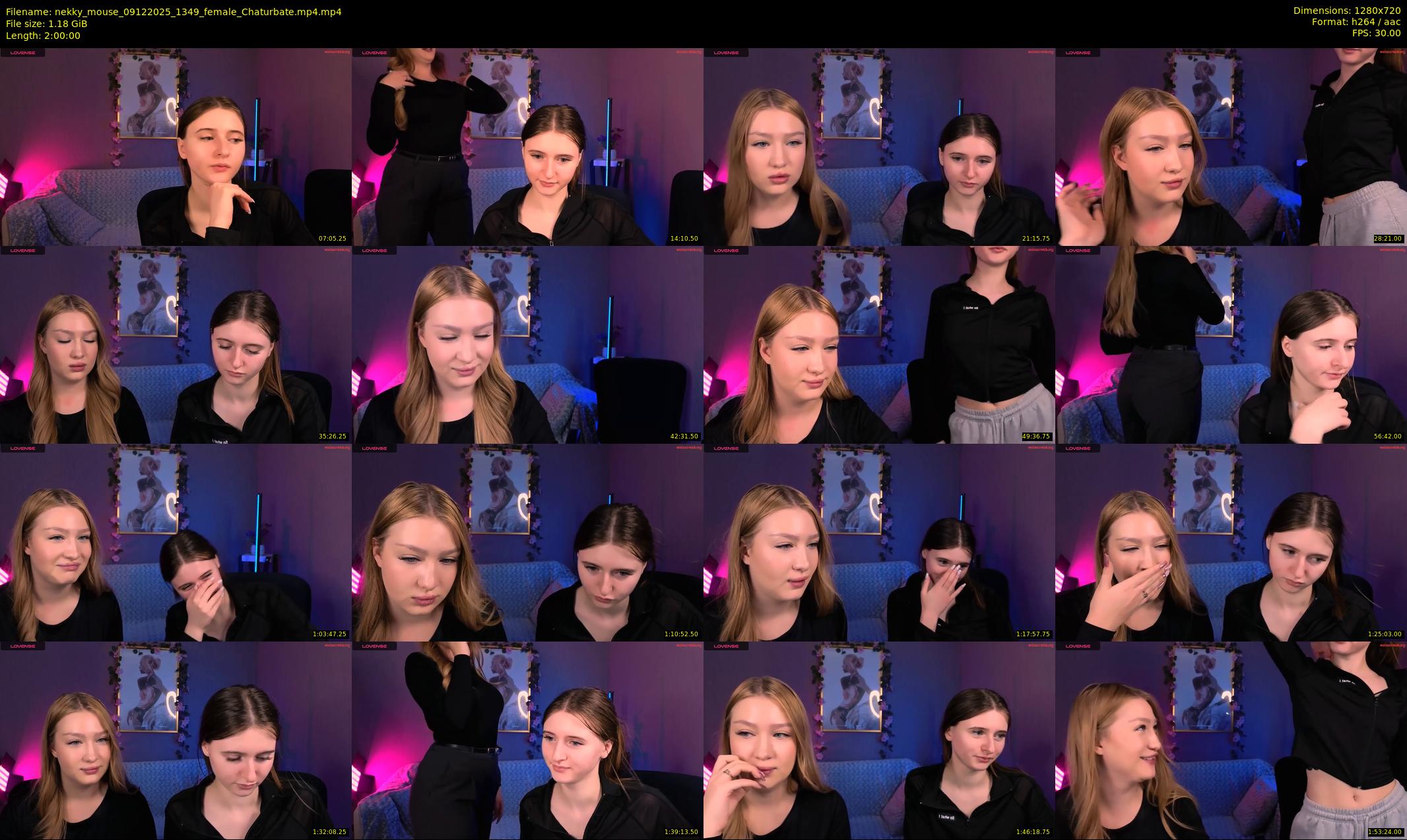 nekky_mouse — 120 minute Chaturbate female cam show recording, 720p, Dec 9, 2025