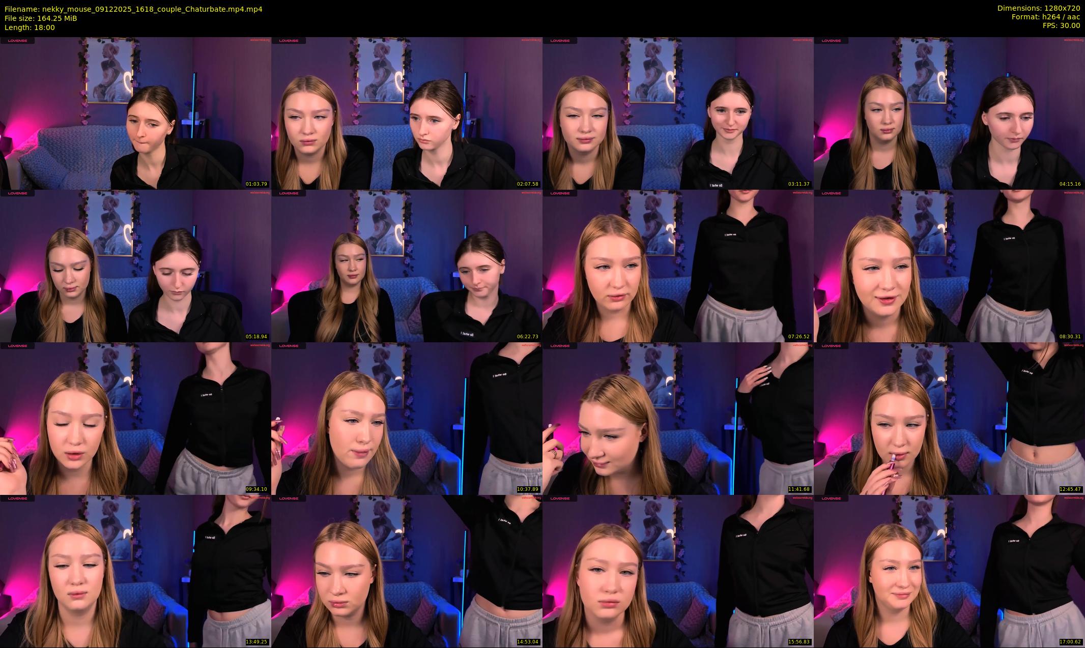 nekky_mouse — 18 minute Chaturbate female cam show recording, 720p, Dec 9, 2025