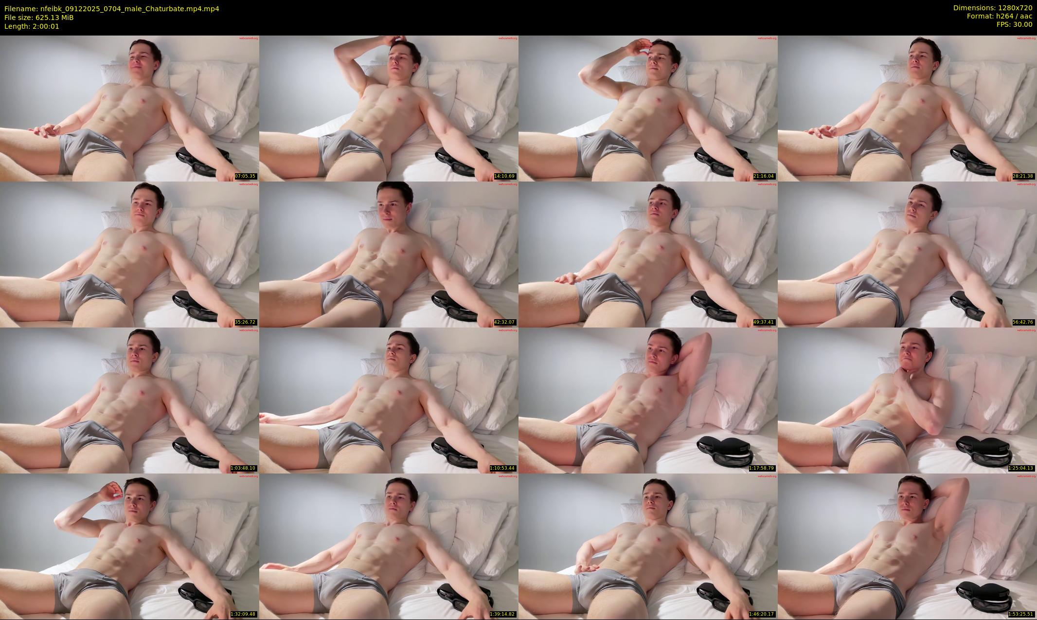 nfeibk — 121 minute Chaturbate male cam show recording, 720p, Dec 9, 2025