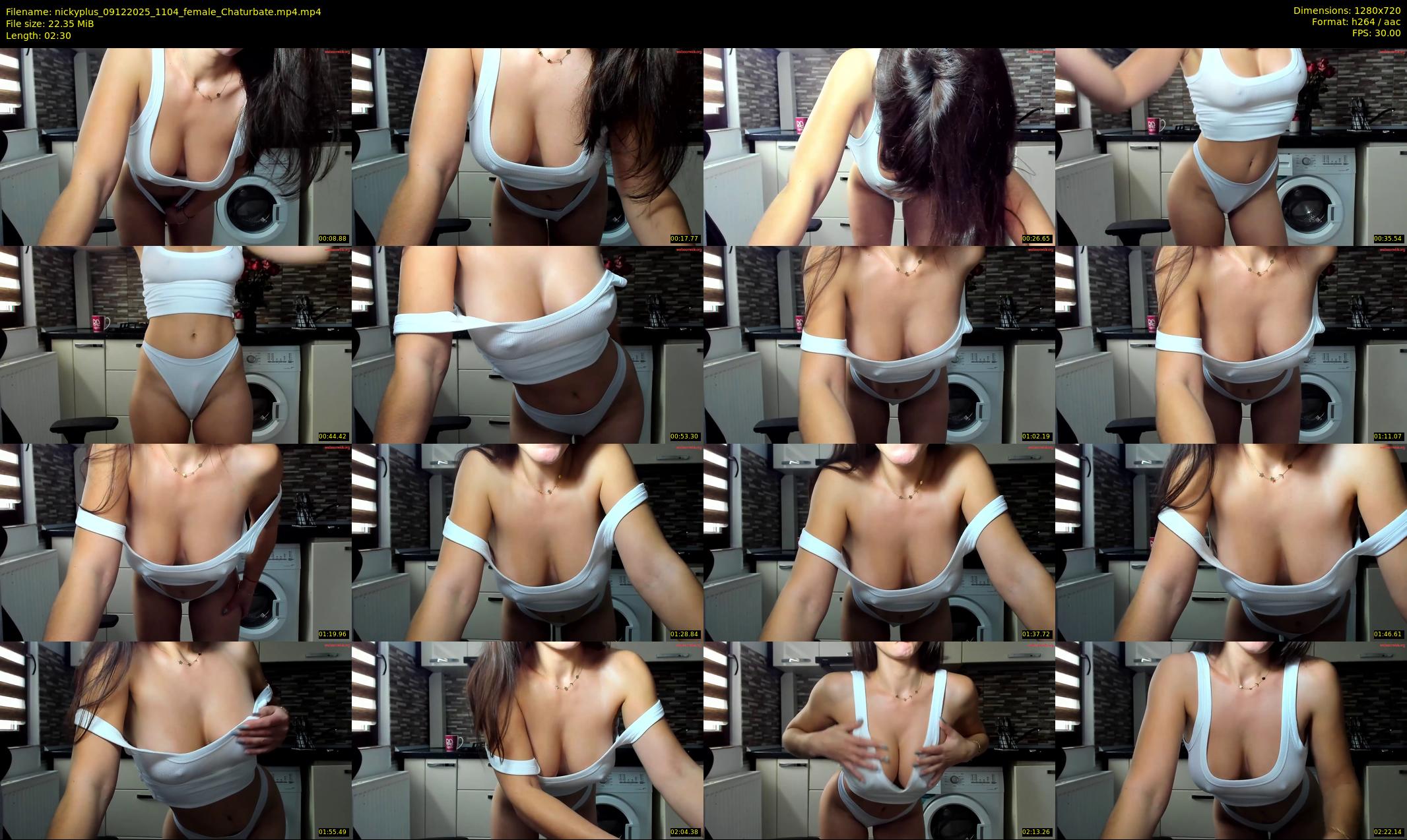 nickyplus — 3 minute Chaturbate couple cam show recording, 720p, Dec 9, 2025
